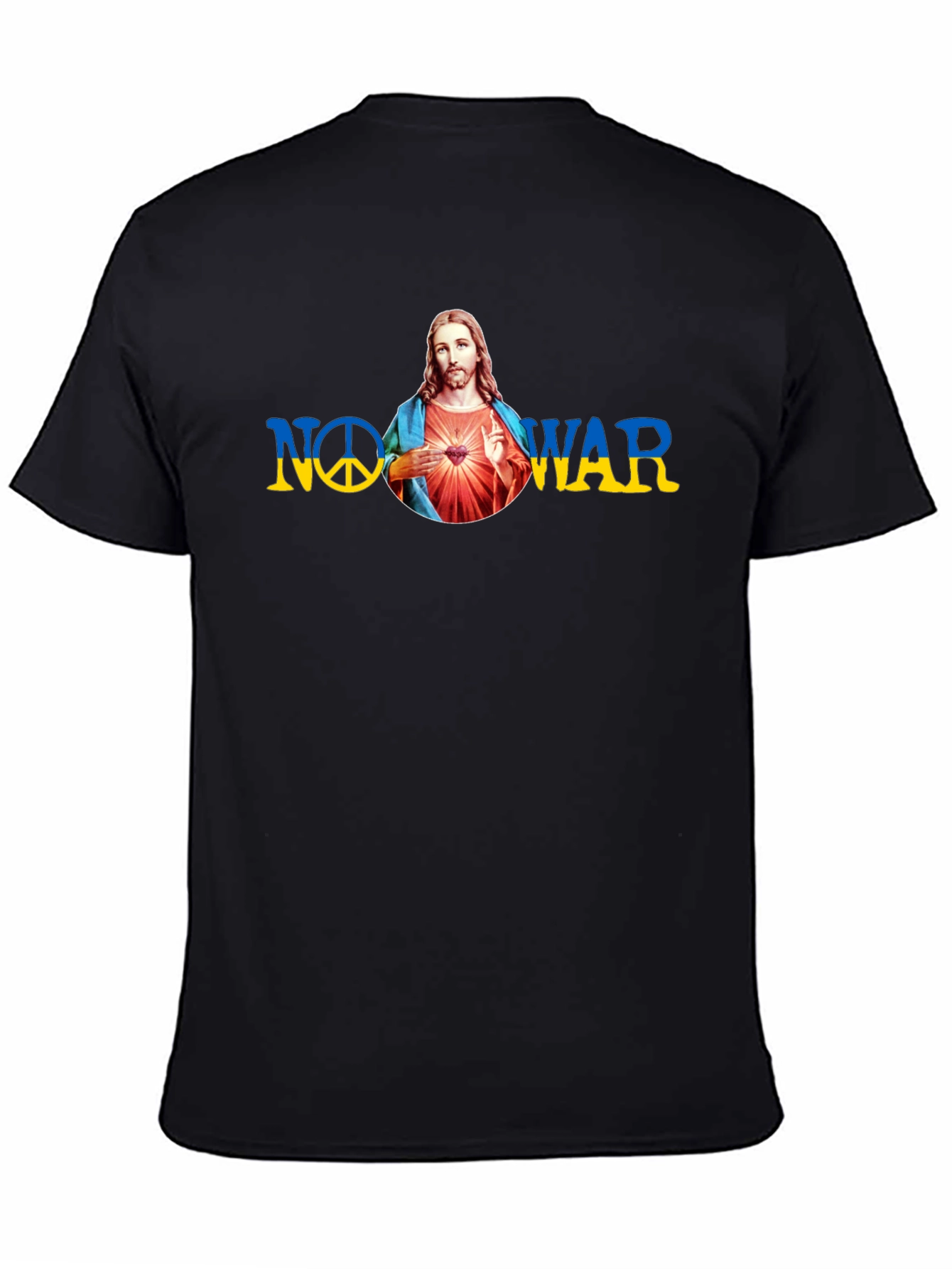 Peaceful Protest T-Shirt: No War Jesus Design