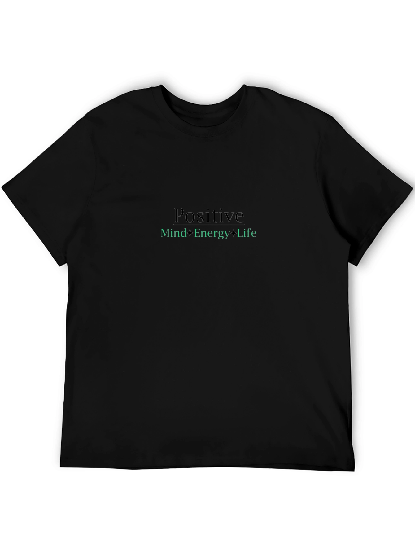 Positive Mind Energy Life Graphic Tee