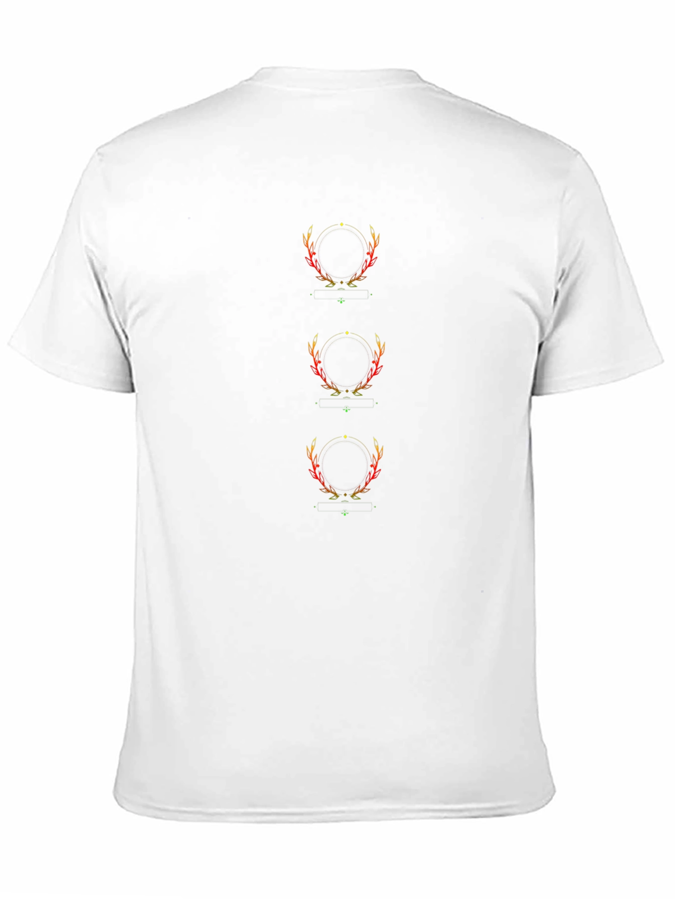 Black Graphic Tee - Deer Antler Design