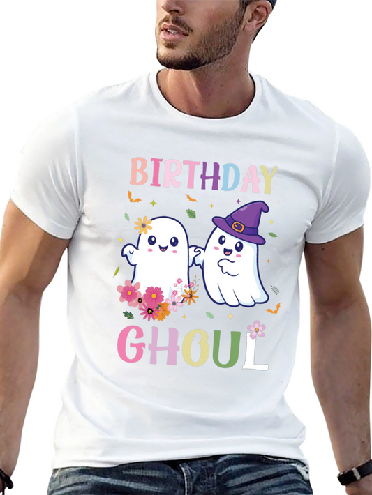 Birthday Ghoul T-Shirt - Halloween Birthday Tee