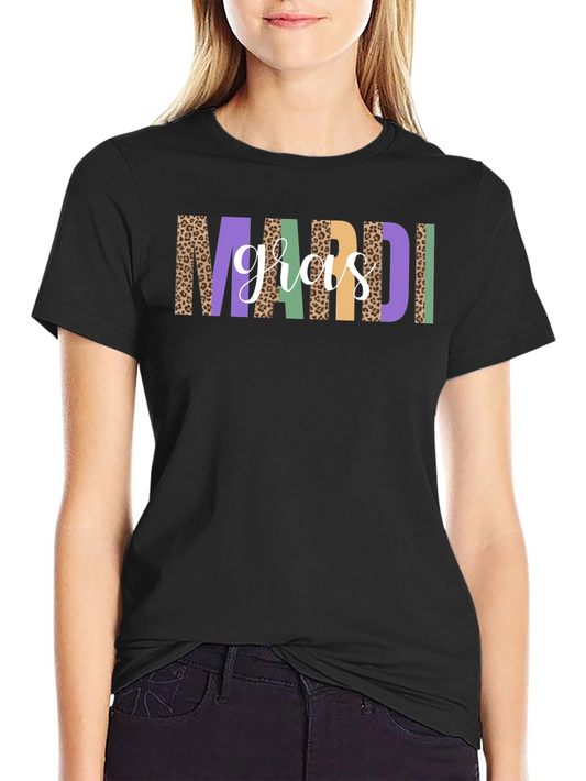 Mardi Gras Graphic Tee - Stylish Celebration Shirt