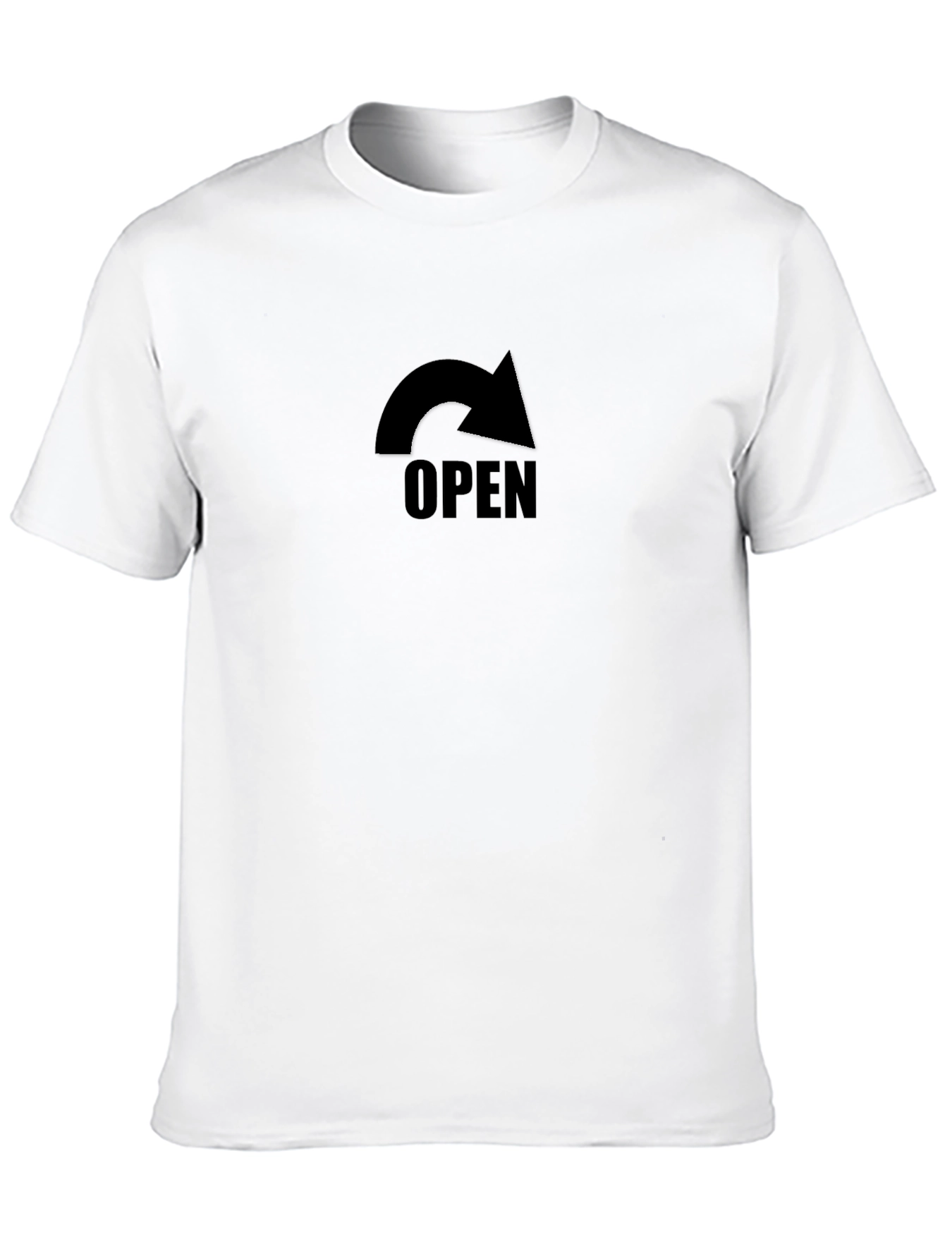 Open Arrow Graphic T-Shirt