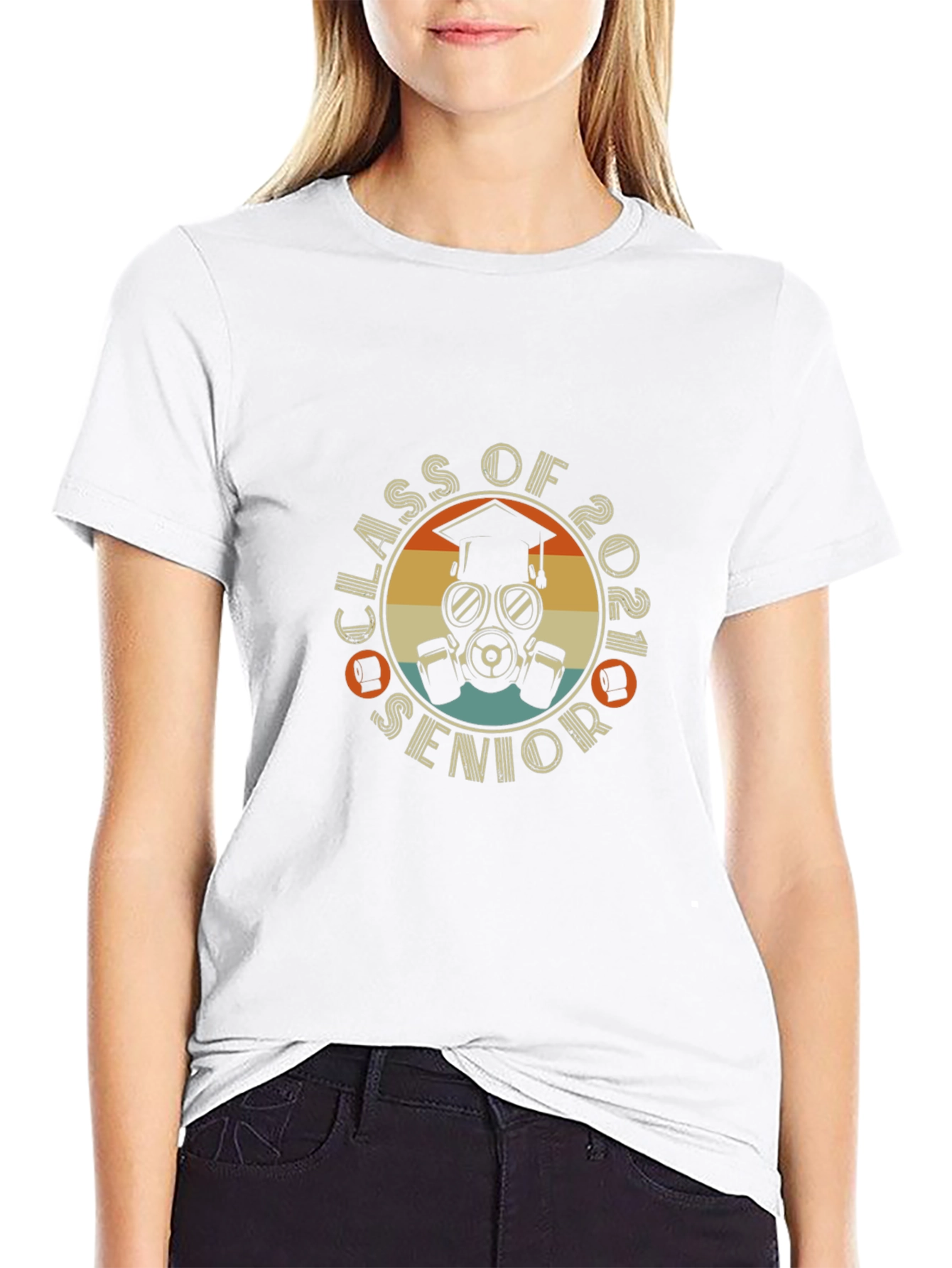 Senior Class of 2021 Gas Mask T-Shirt