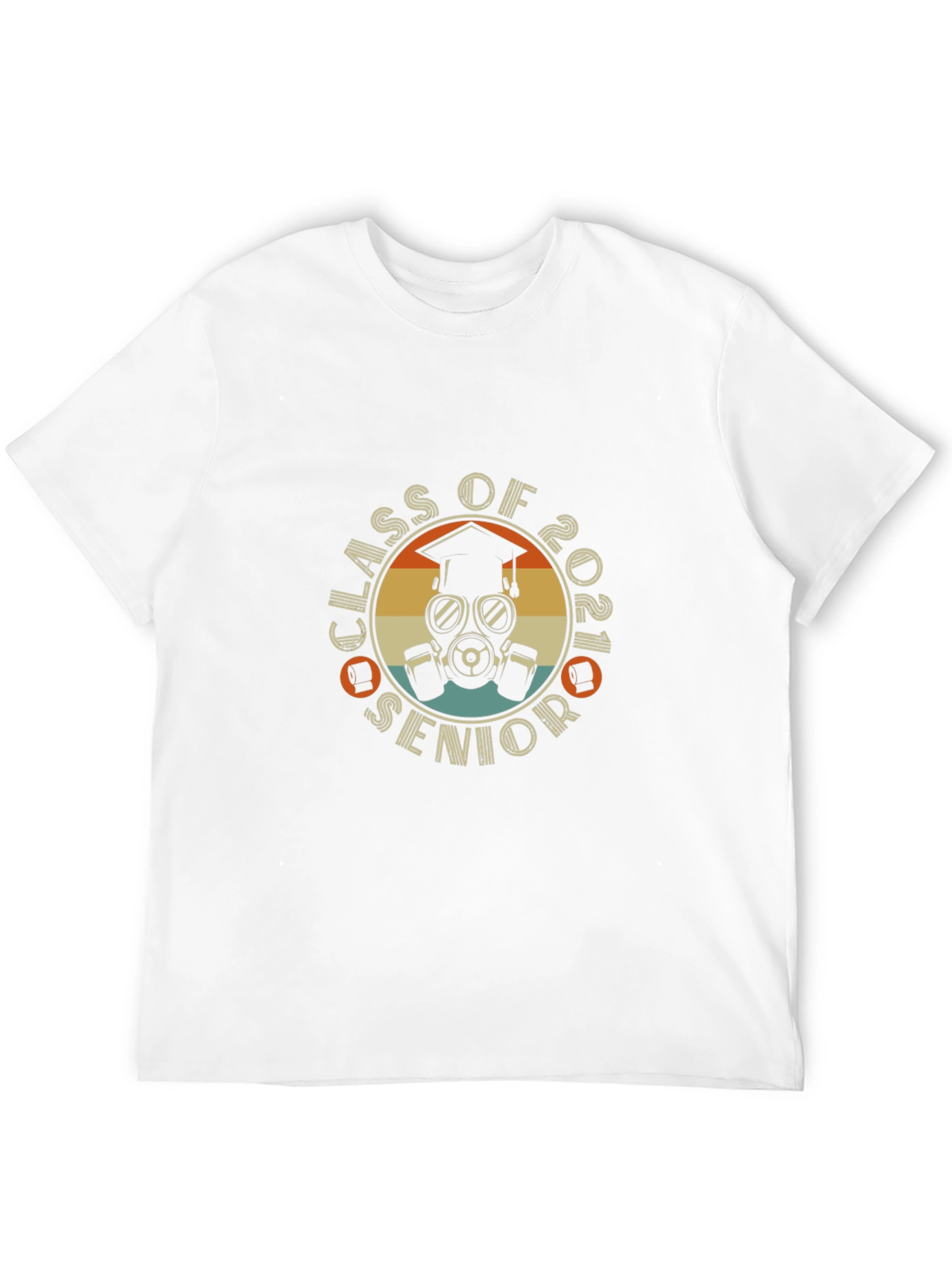 Senior Class of 2021 Gas Mask T-Shirt