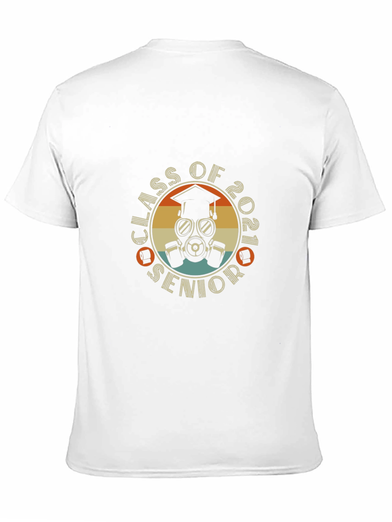 Senior Class of 2021 Gas Mask T-Shirt