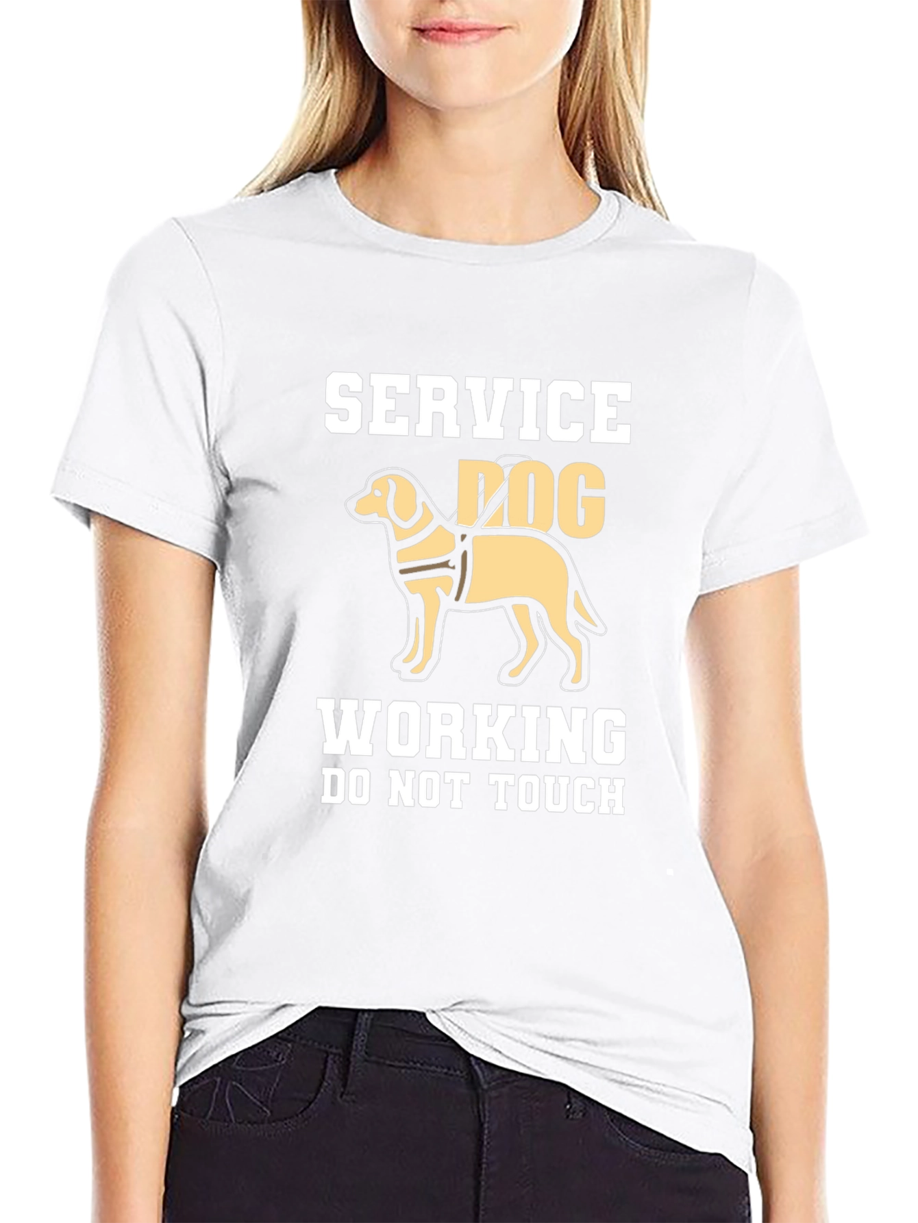 Service Dog Working T-Shirt