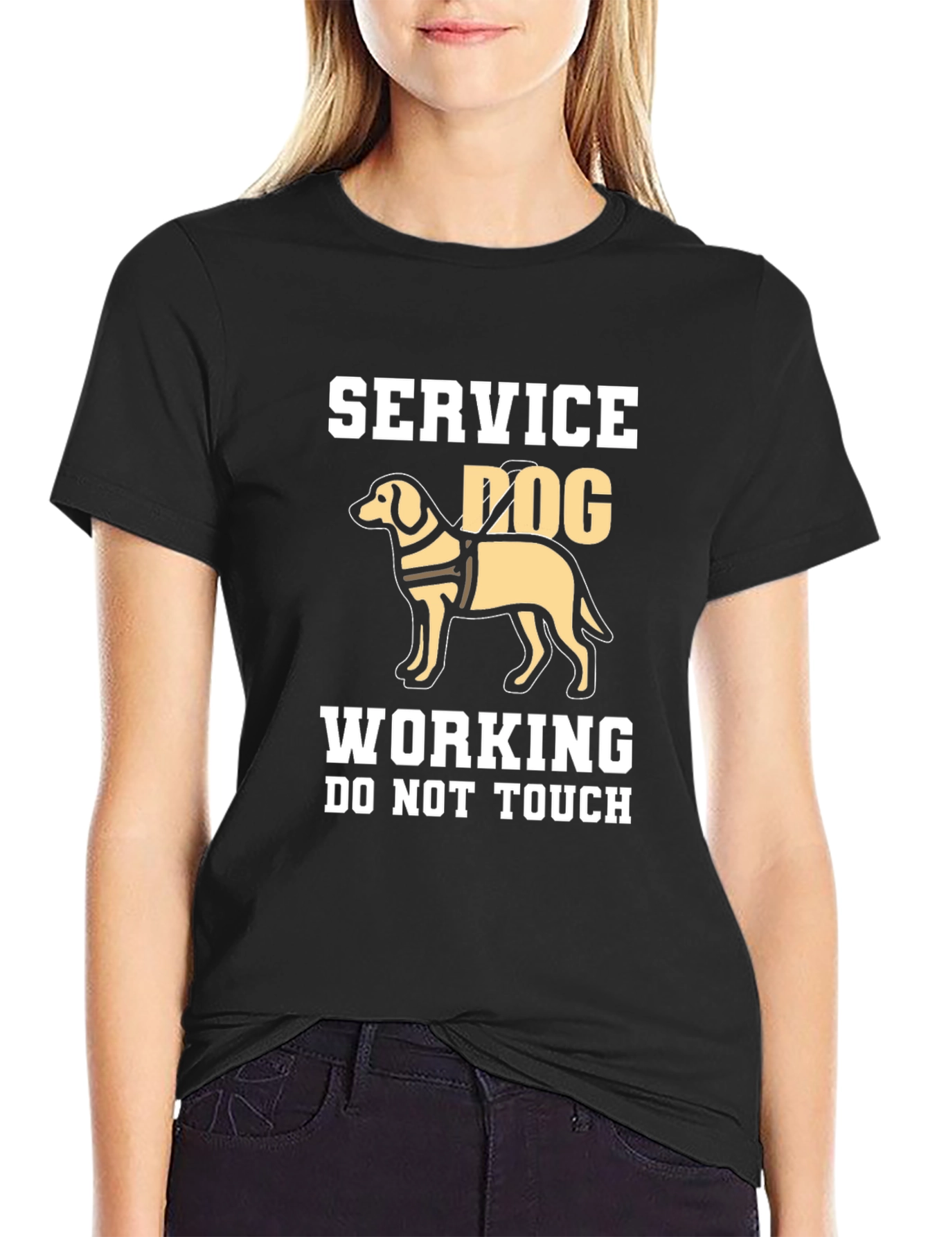 Service Dog Working T-Shirt