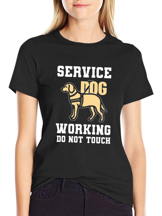 Service Dog Working T-Shirt