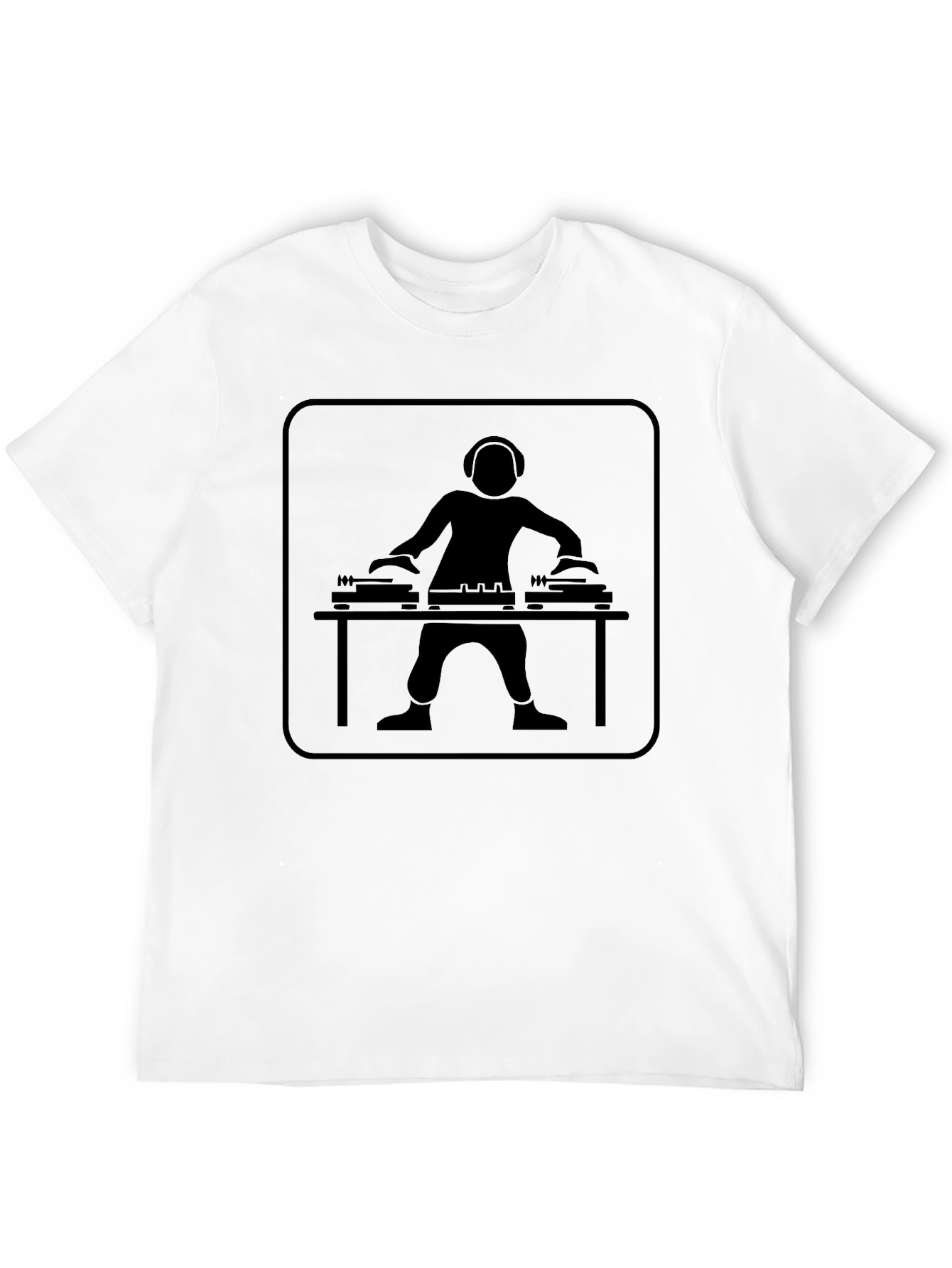DJ Graphic T-Shirt - Black Music Lover Tee