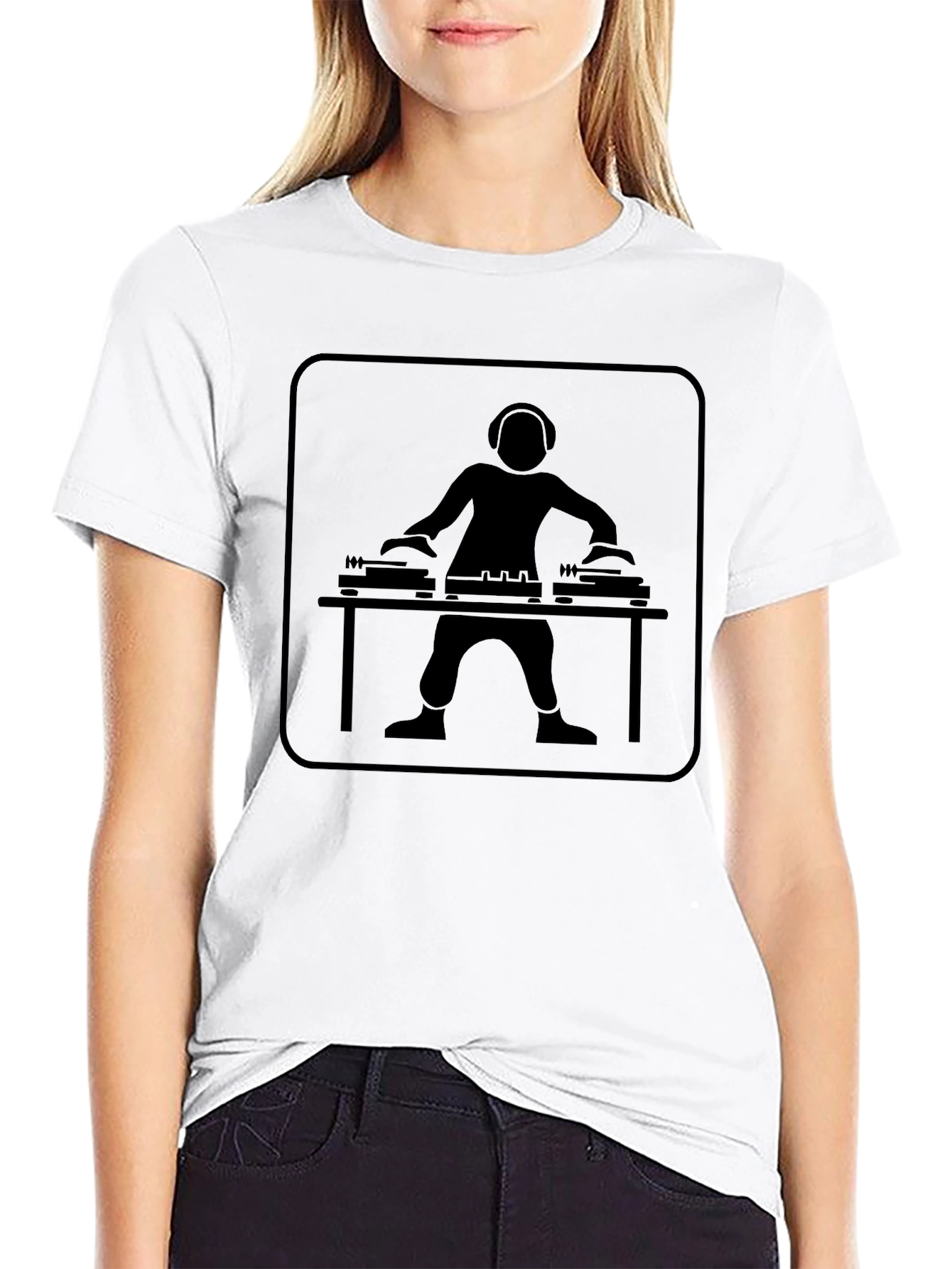 DJ Graphic T-Shirt - Black Music Lover Tee
