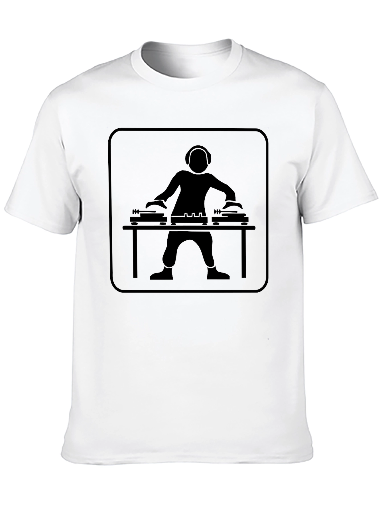 DJ Graphic T-Shirt - Black Music Lover Tee