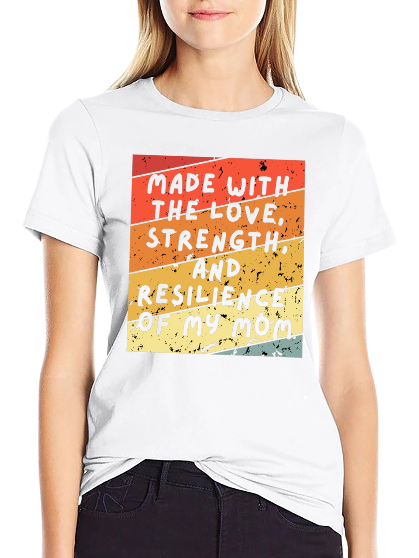 Made with Moms Love T-Shirt
