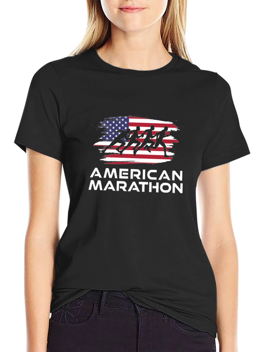 American Marathon Graphic Tee