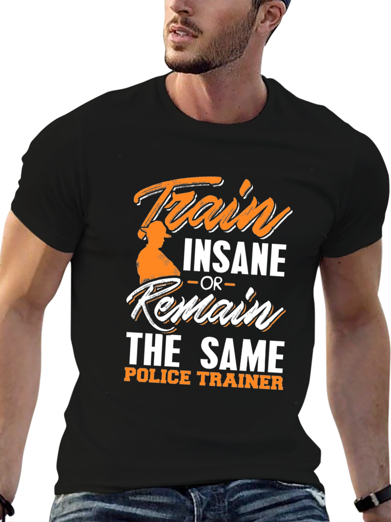 Train Insane Police Trainer T-Shirt