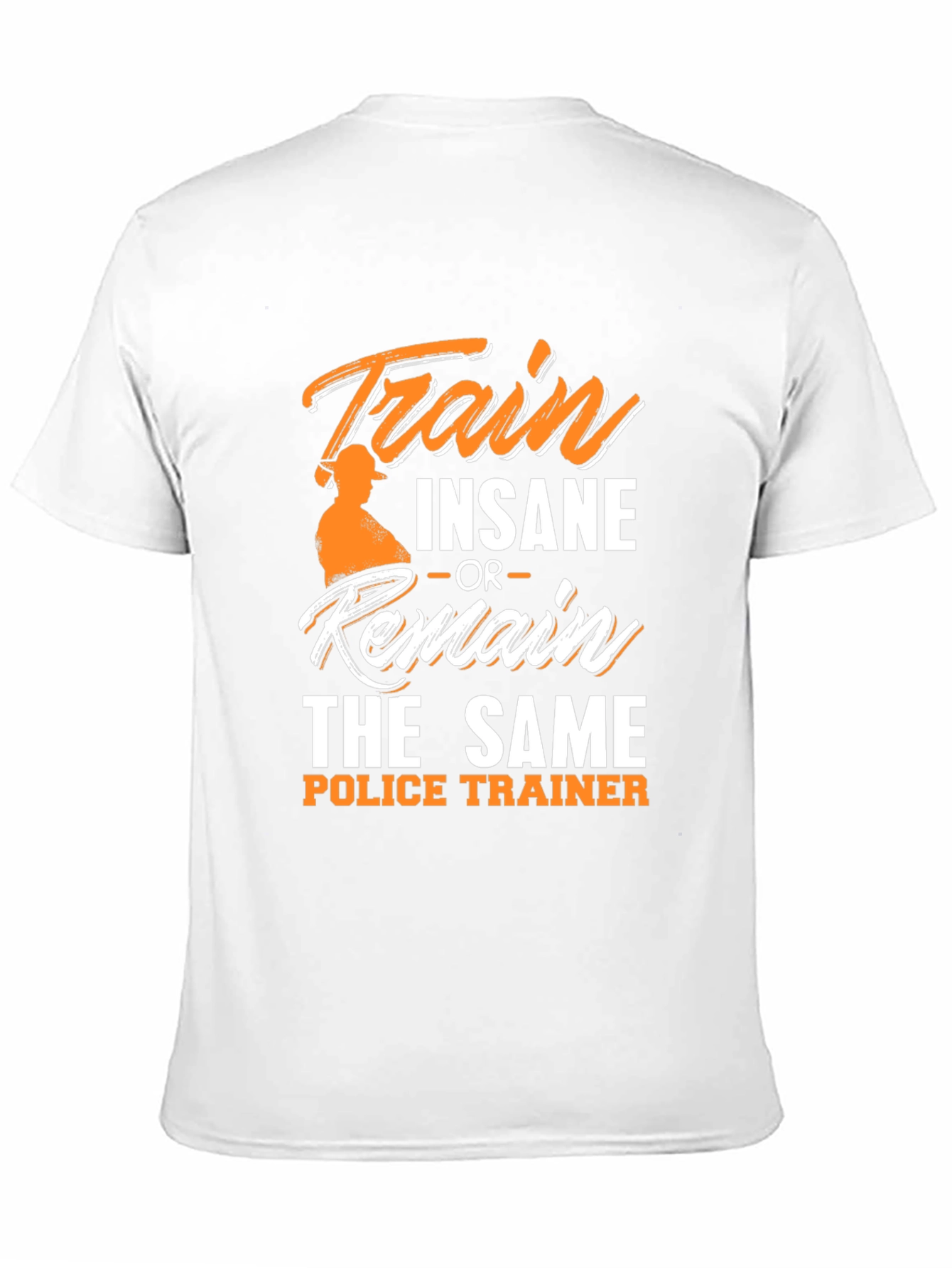 Train Insane Police Trainer T-Shirt