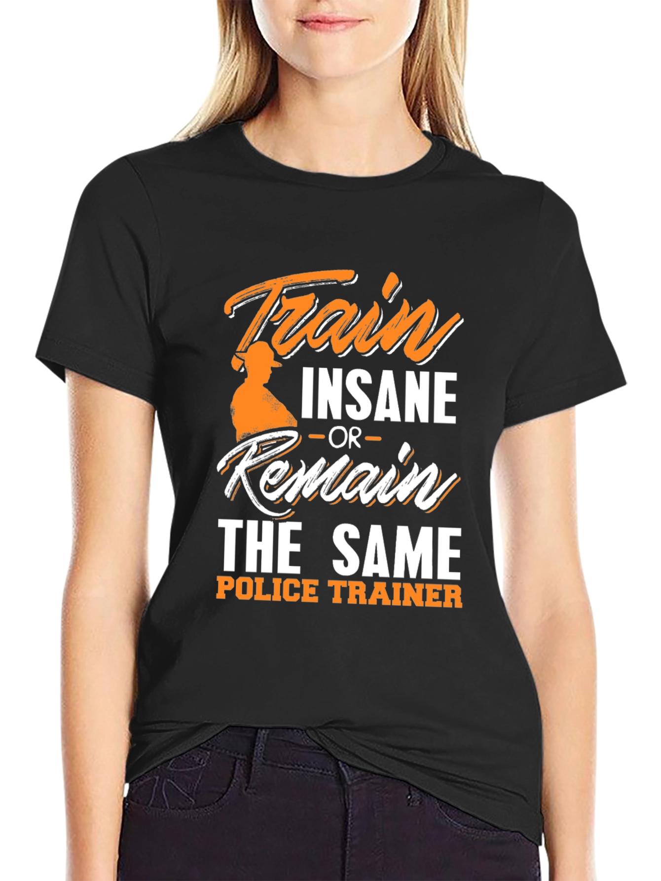 Train Insane Police Trainer T-Shirt
