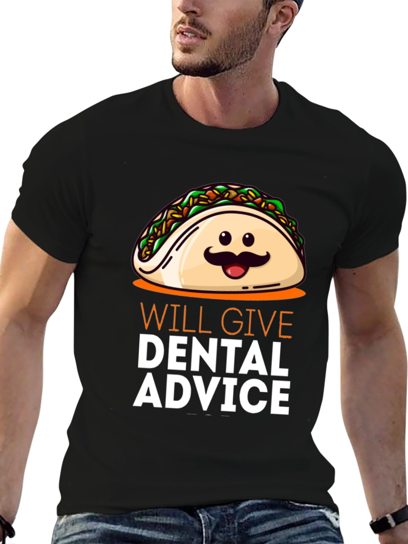 Taco Dental Advice T-Shirt - Funny Dentist Gift