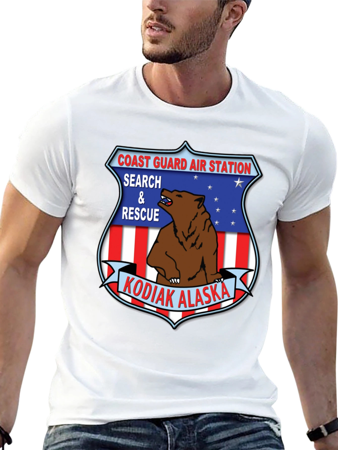 Coast Guard Air Station Kodiak Alaska T-Shirt