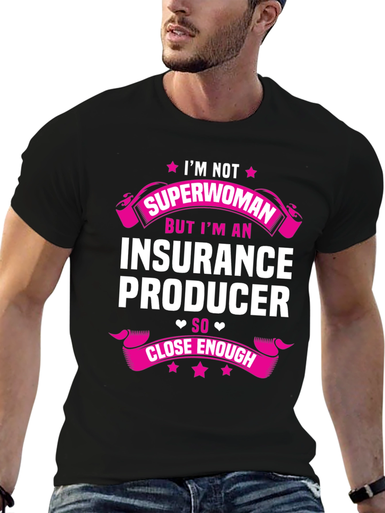 Insurance Producer Superwoman Graphic T-Shirt