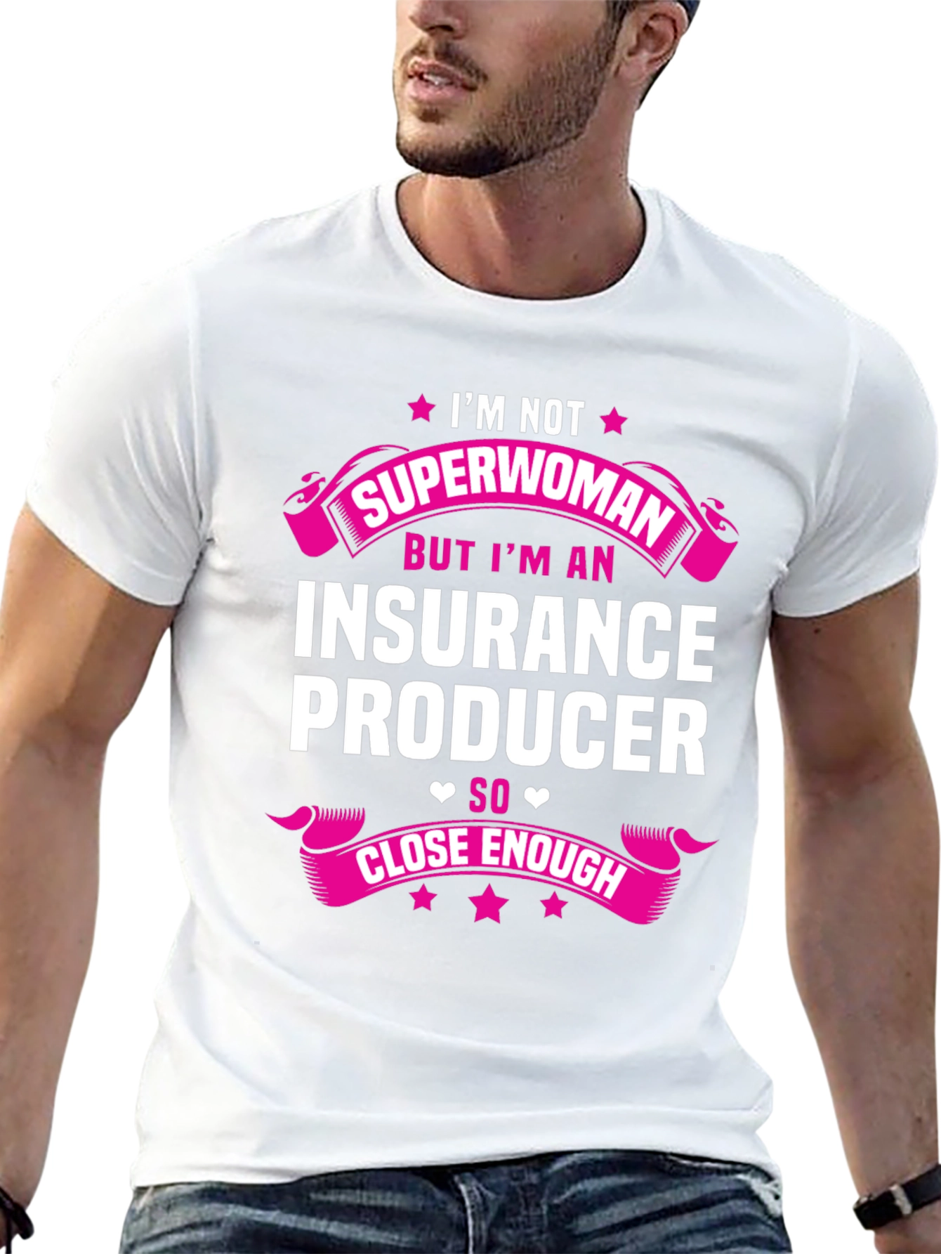 Insurance Producer Superwoman Graphic T-Shirt