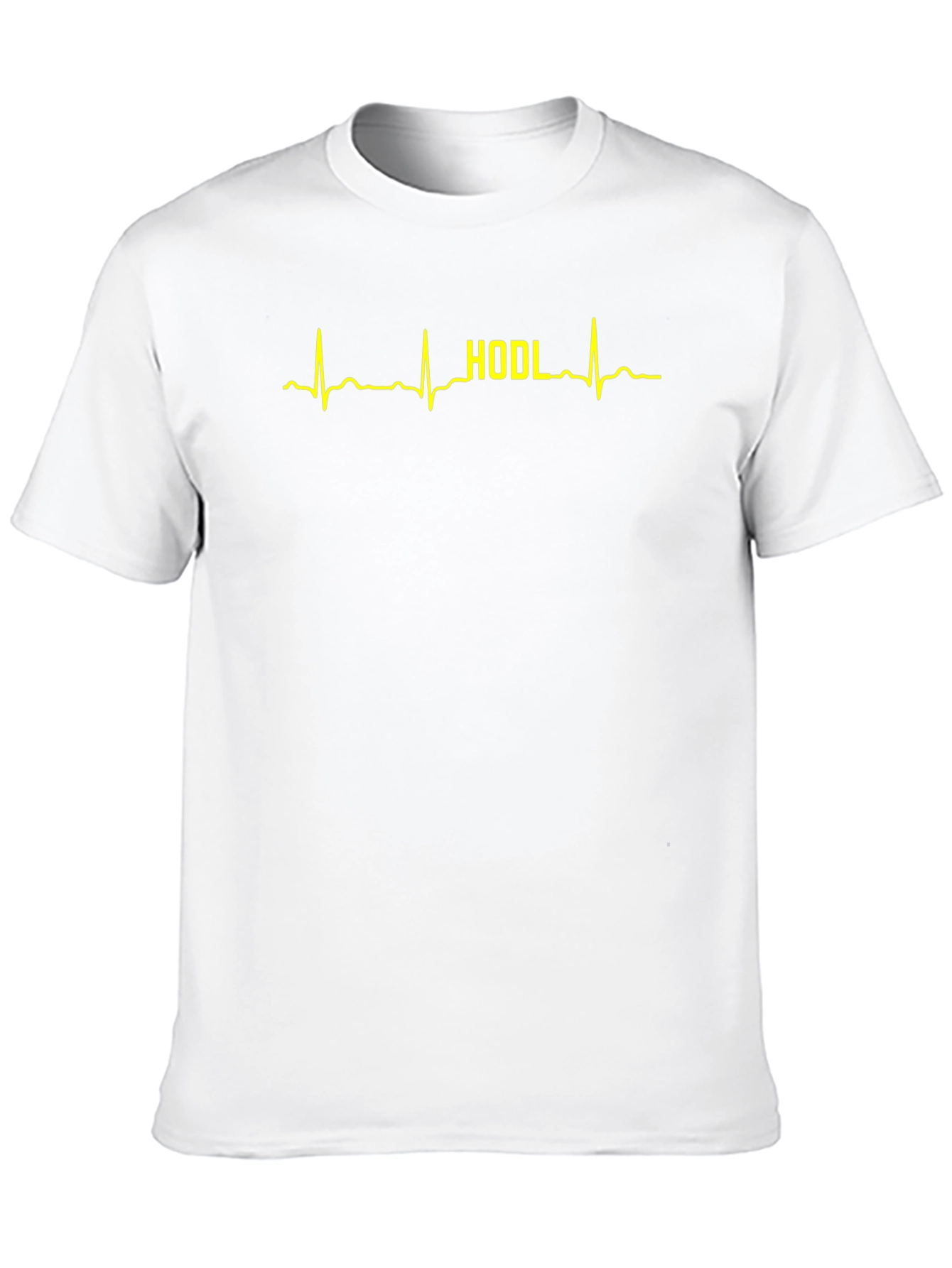 HODL Heartbeat T-Shirt - Crypto Investor Tee