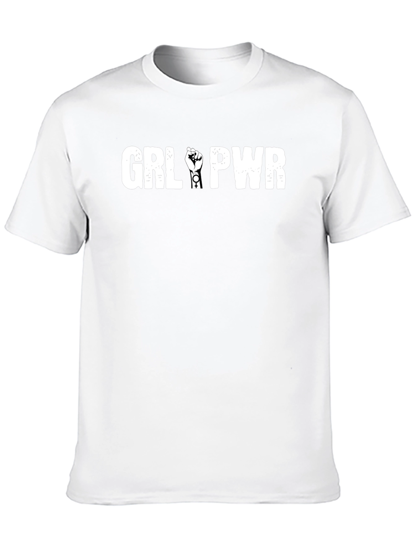 GRL PWR Black T-Shirt - Feminist Power