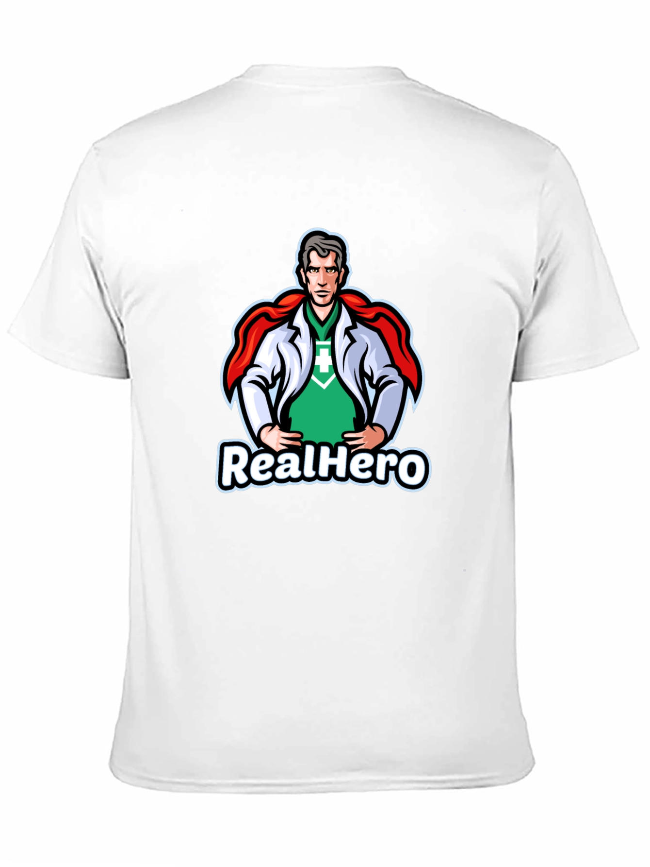 RealHero Doctor T-Shirt - Superhero Medical Apparel