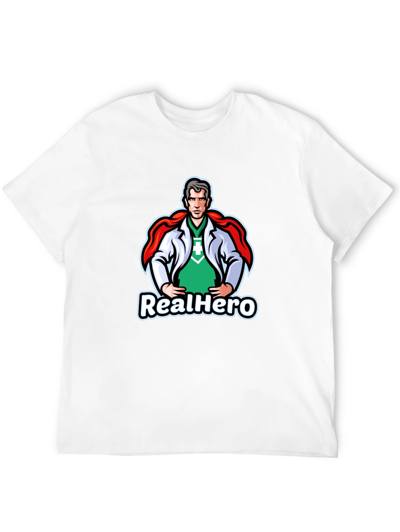 RealHero Doctor T-Shirt - Superhero Medical Apparel