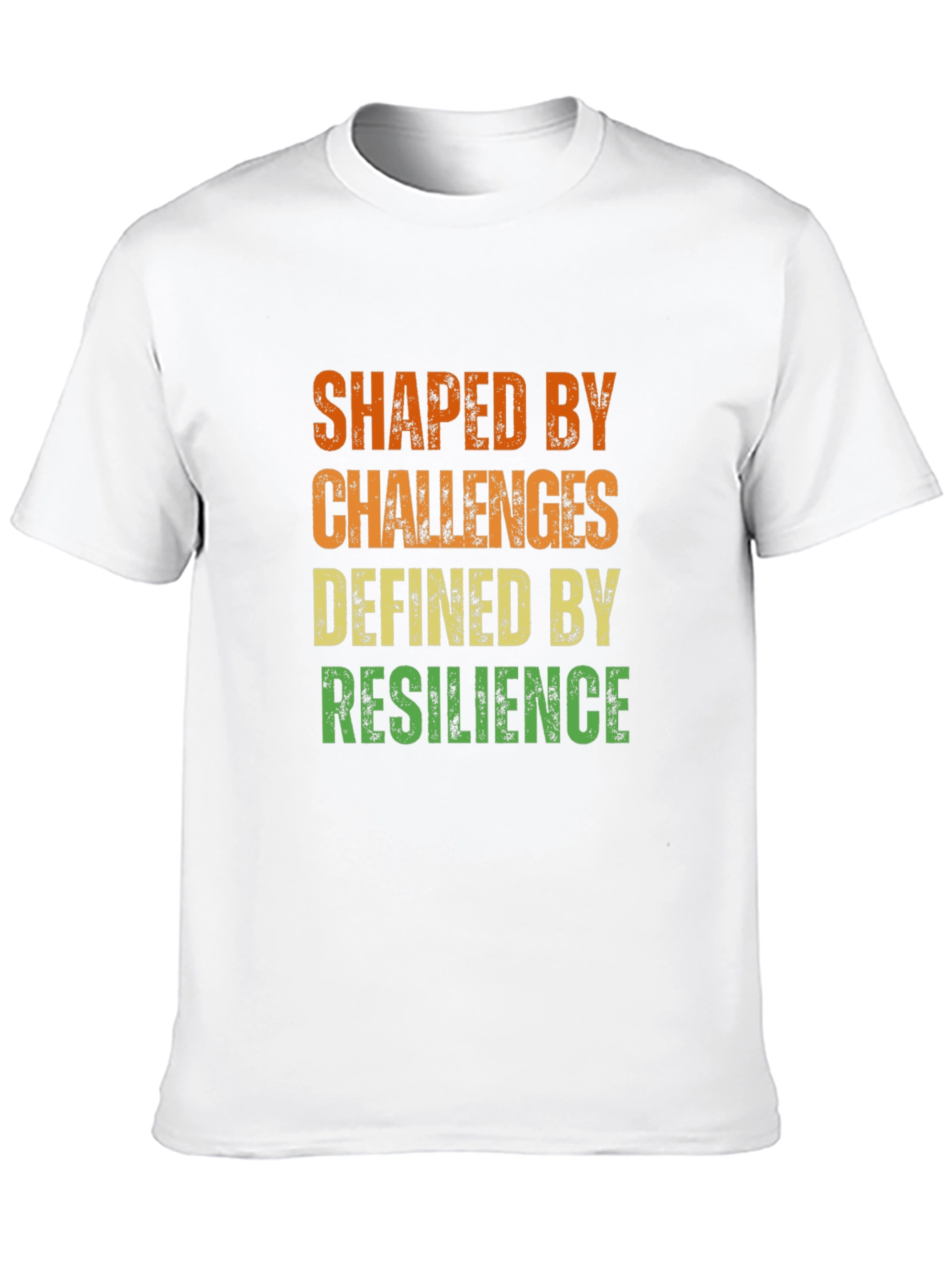 Shaped by Challenges Resilience Graphic Tee
