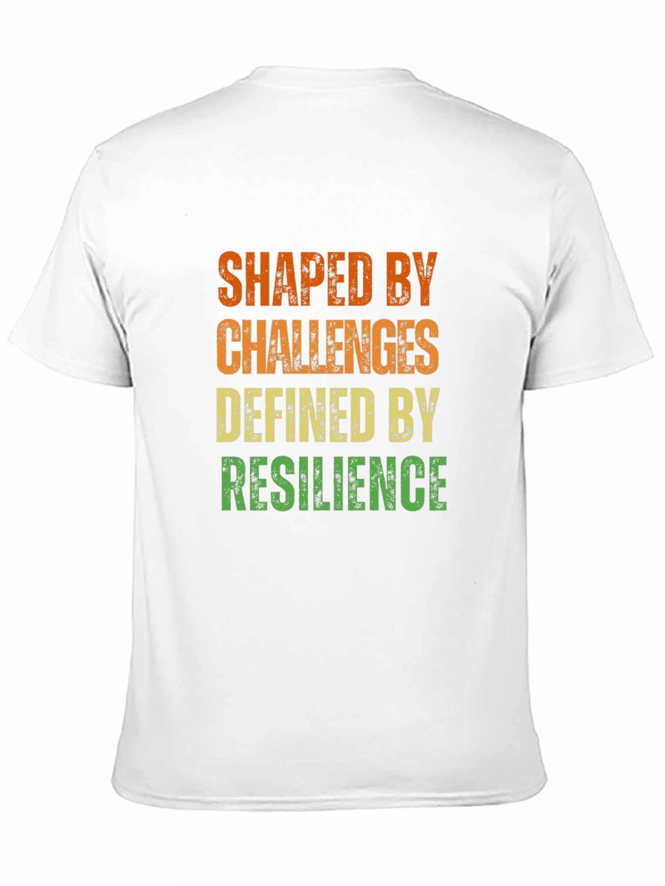 Shaped by Challenges Resilience Graphic Tee