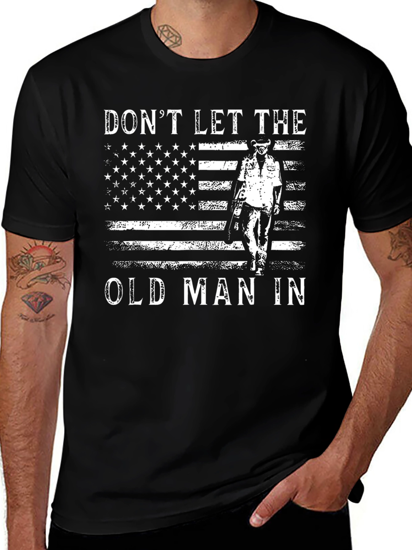 Dont Let The Old Man In Graphic T-Shirt