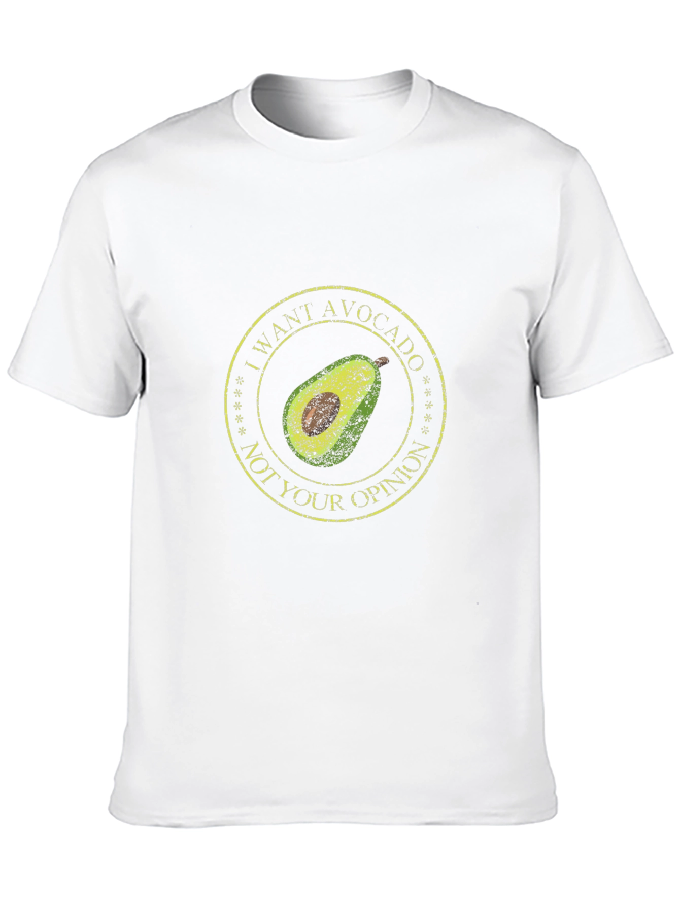 Avocado Opinion Graphic Tee