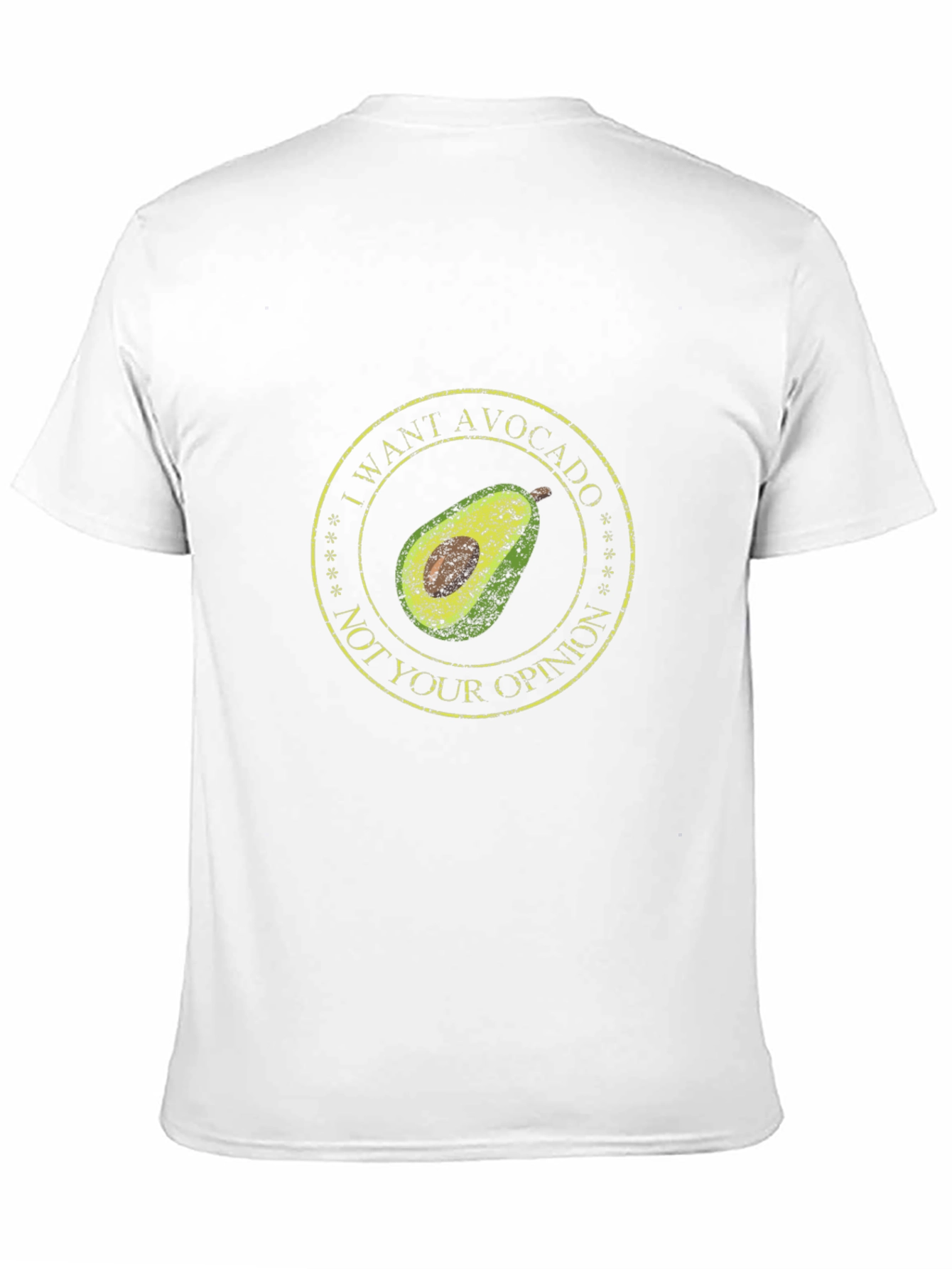 Avocado Opinion Graphic Tee