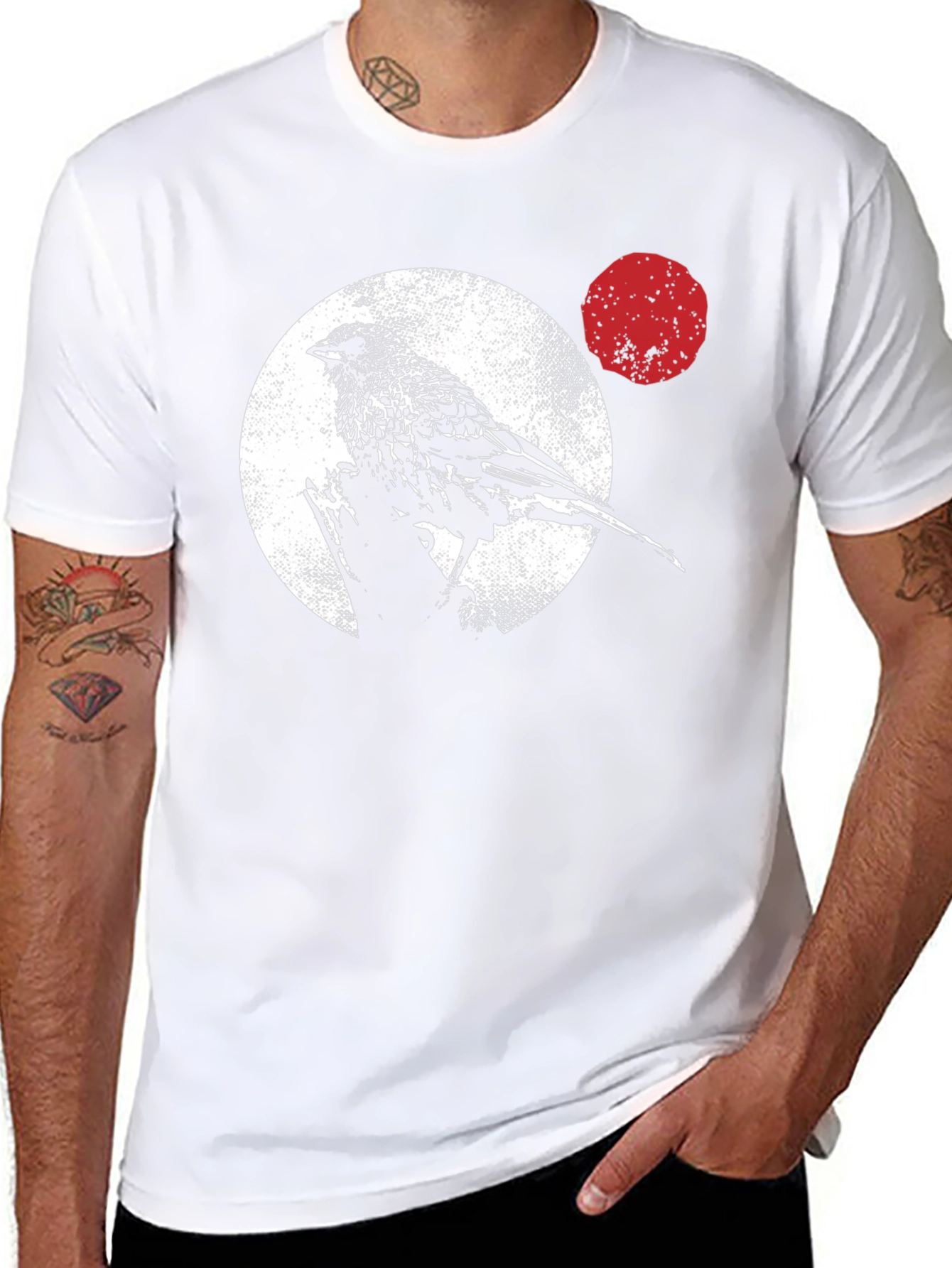 Bird Silhouette Graphic Tee