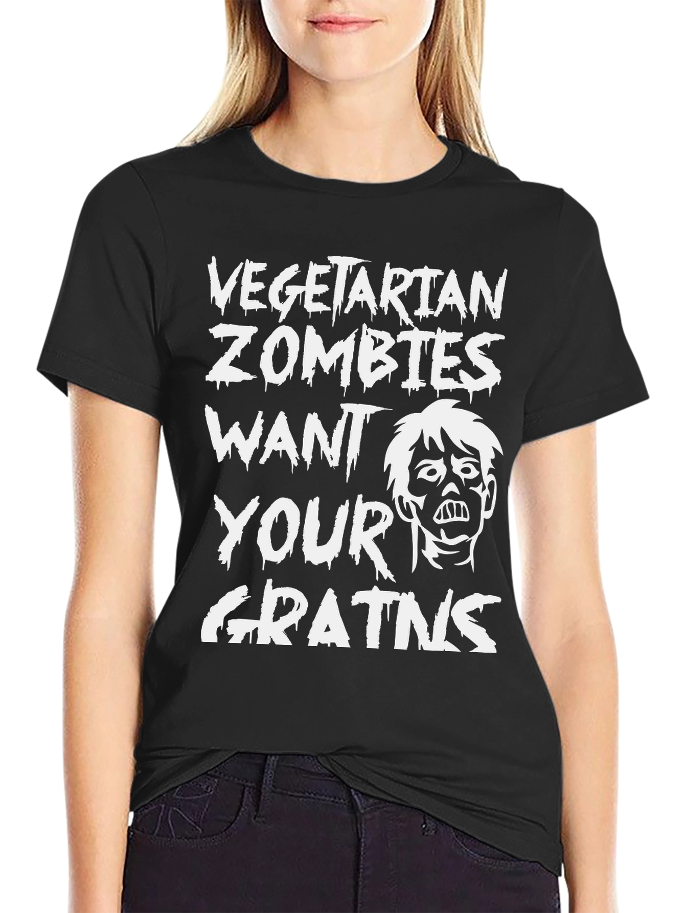 Vegetarian Zombie T-Shirt