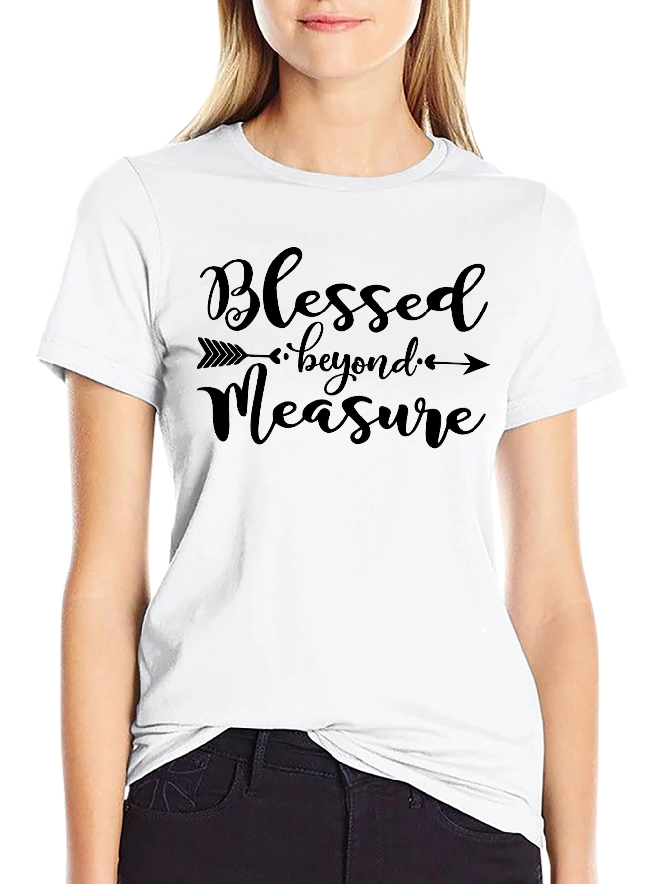 Blessed Beyond Measure Black T-Shirt