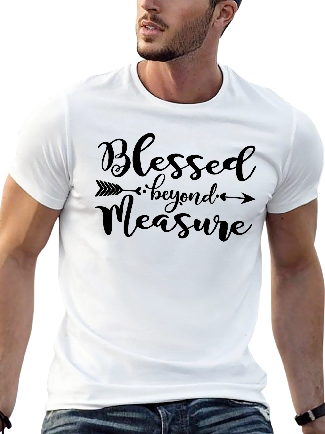 Blessed Beyond Measure Black T-Shirt