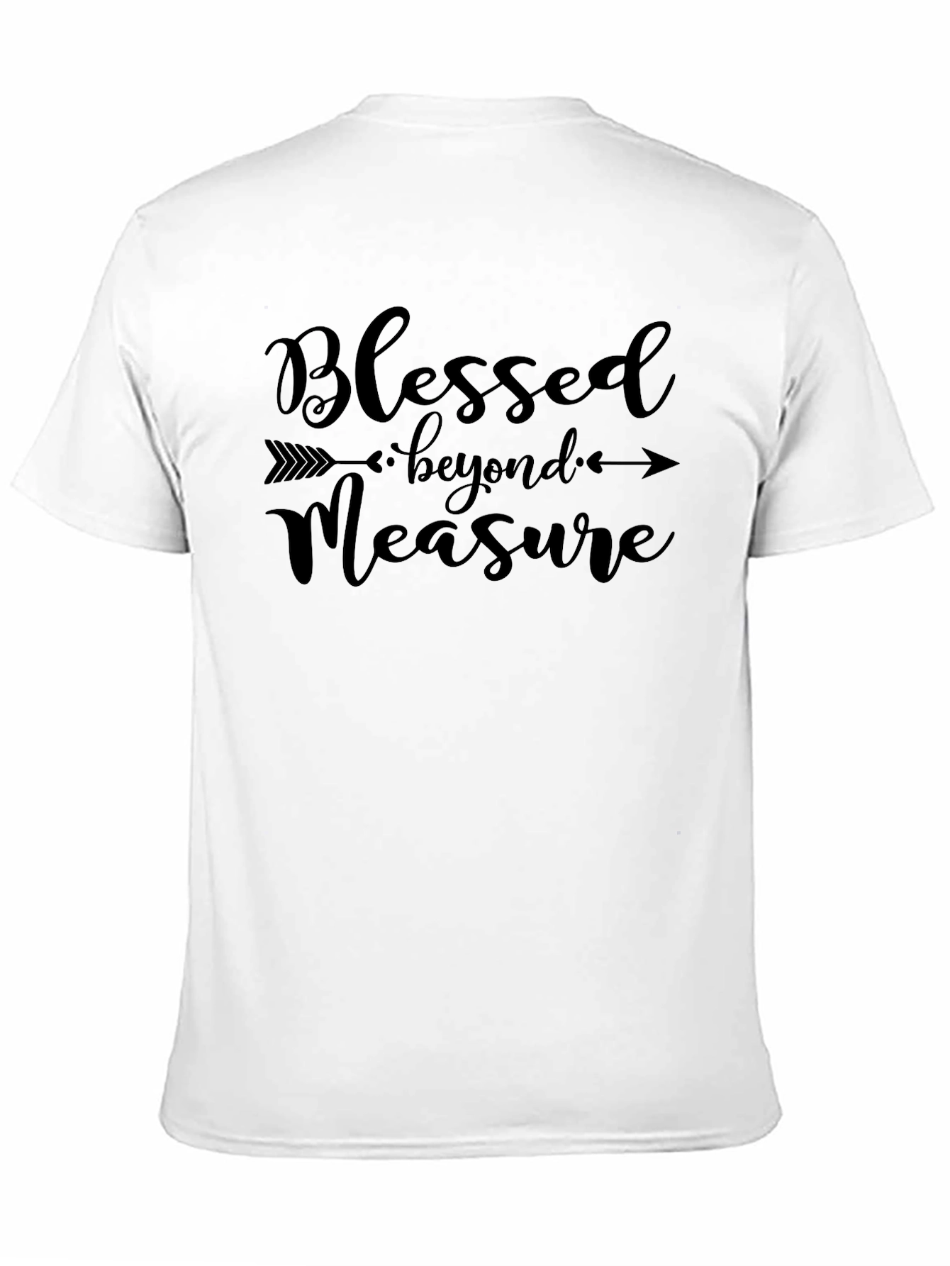 Blessed Beyond Measure Black T-Shirt