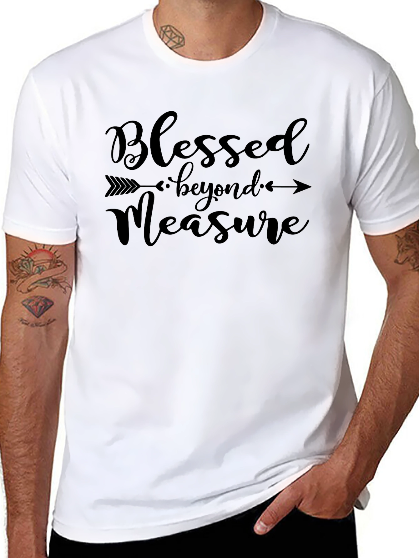 Blessed Beyond Measure Black T-Shirt