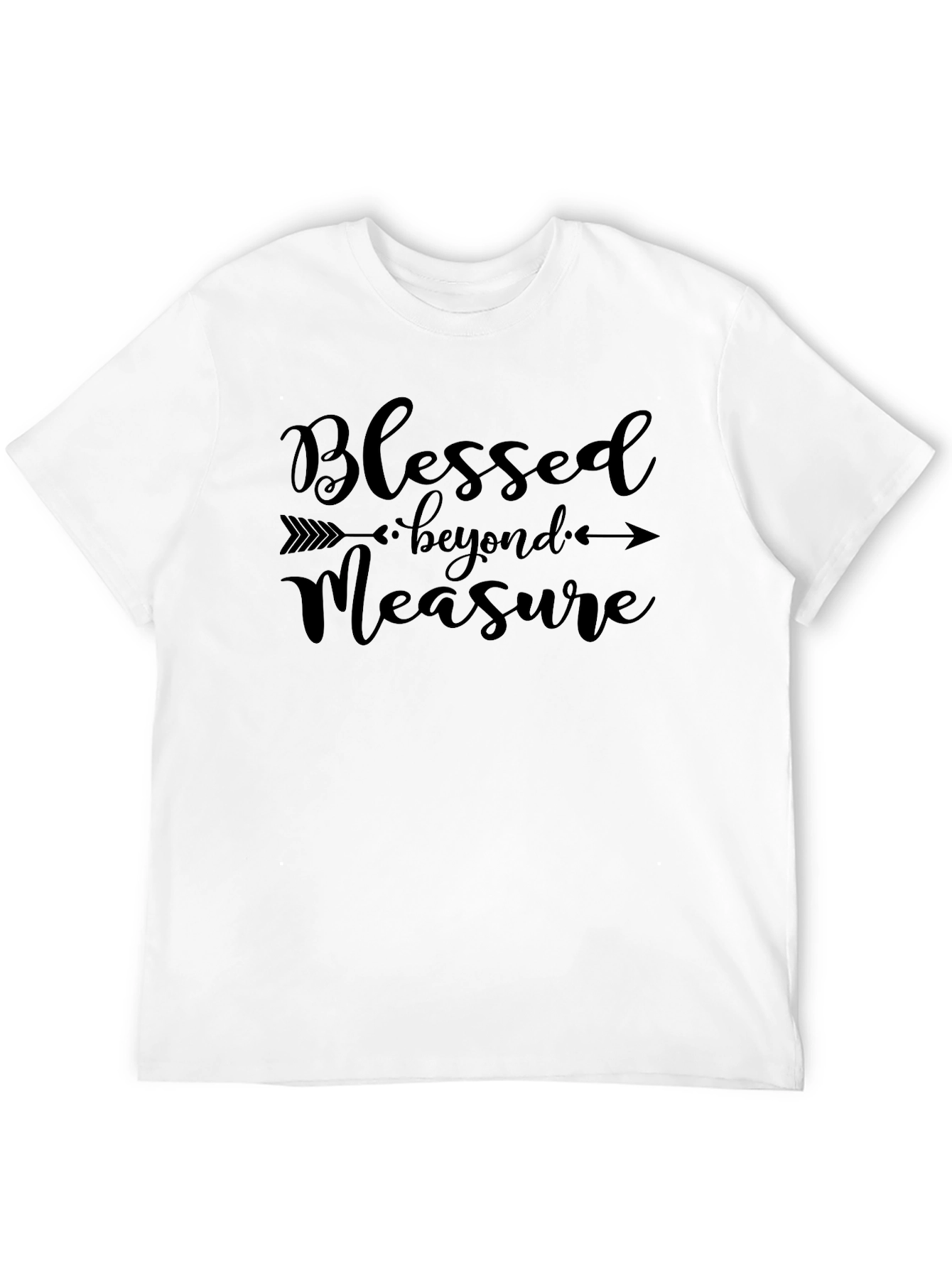 Blessed Beyond Measure Black T-Shirt