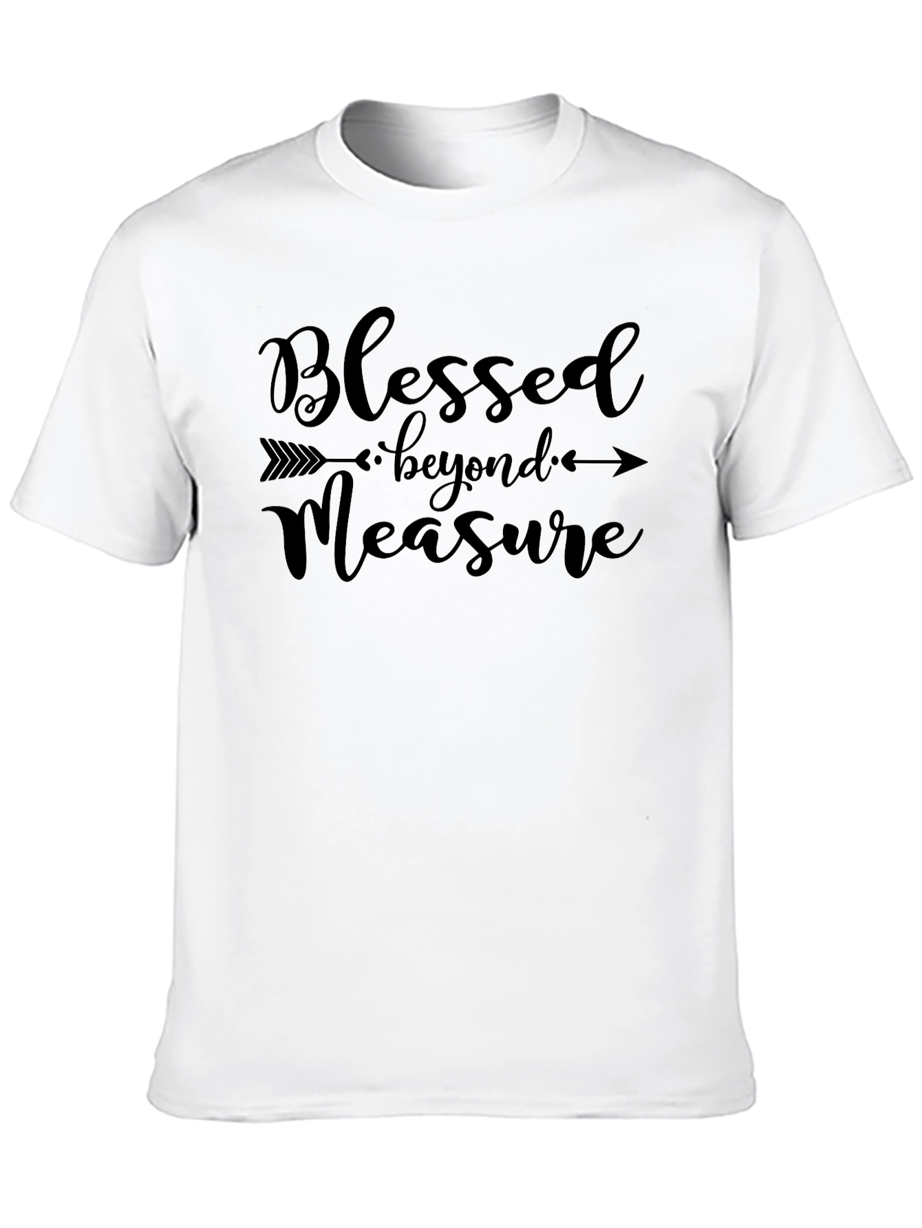 Blessed Beyond Measure Black T-Shirt
