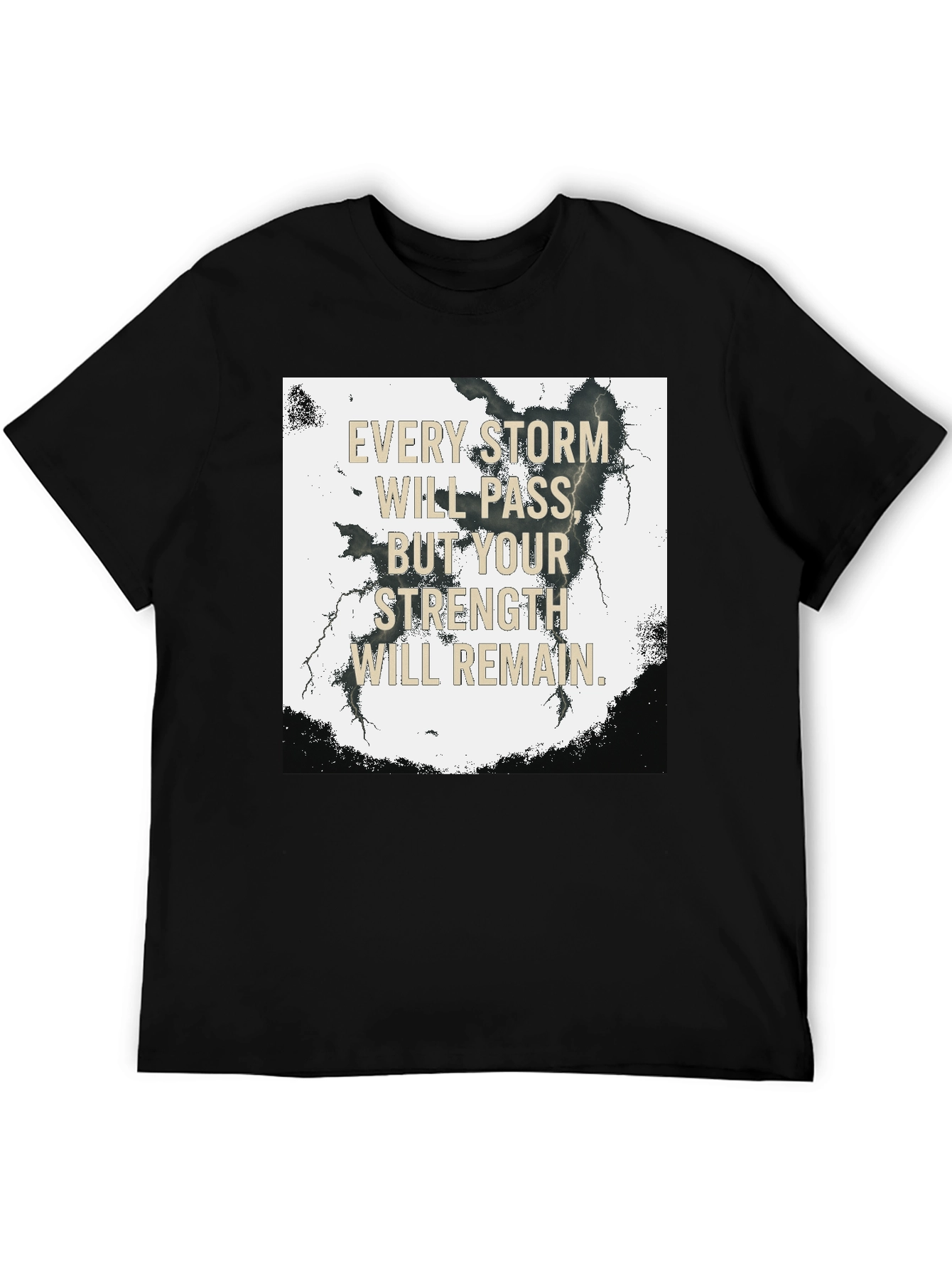 Inspirational Storm Strength Graphic Tee