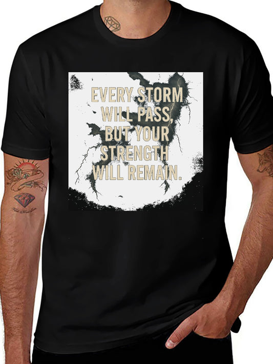 Inspirational Storm Strength Graphic Tee