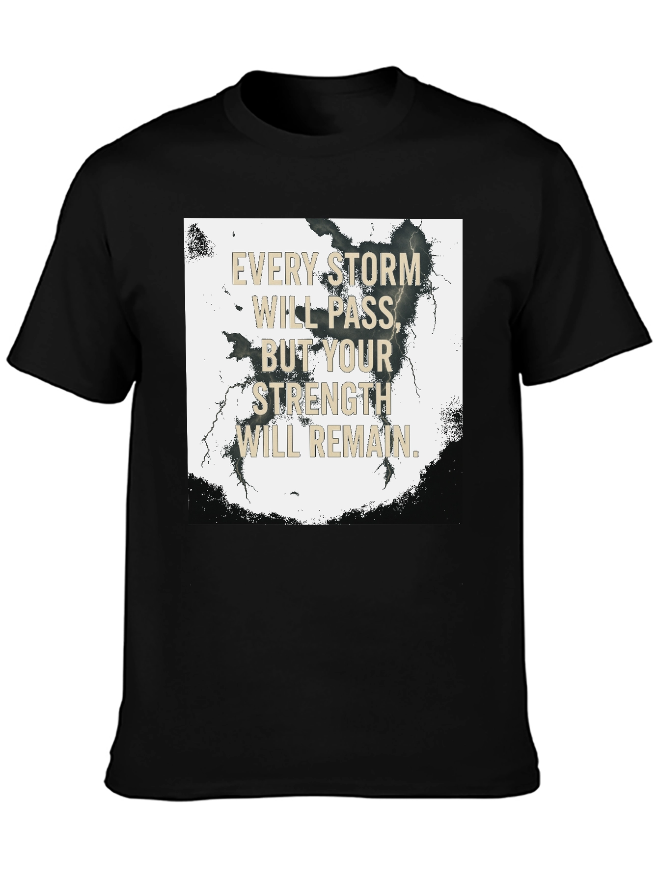 Inspirational Storm Strength Graphic Tee