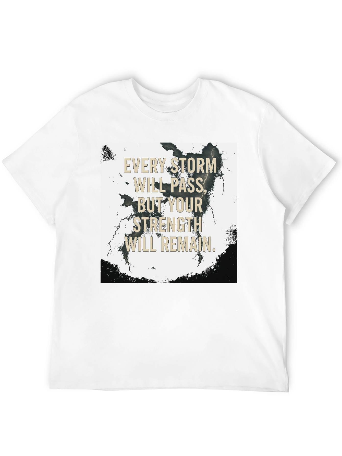 Inspirational Storm Strength Graphic Tee