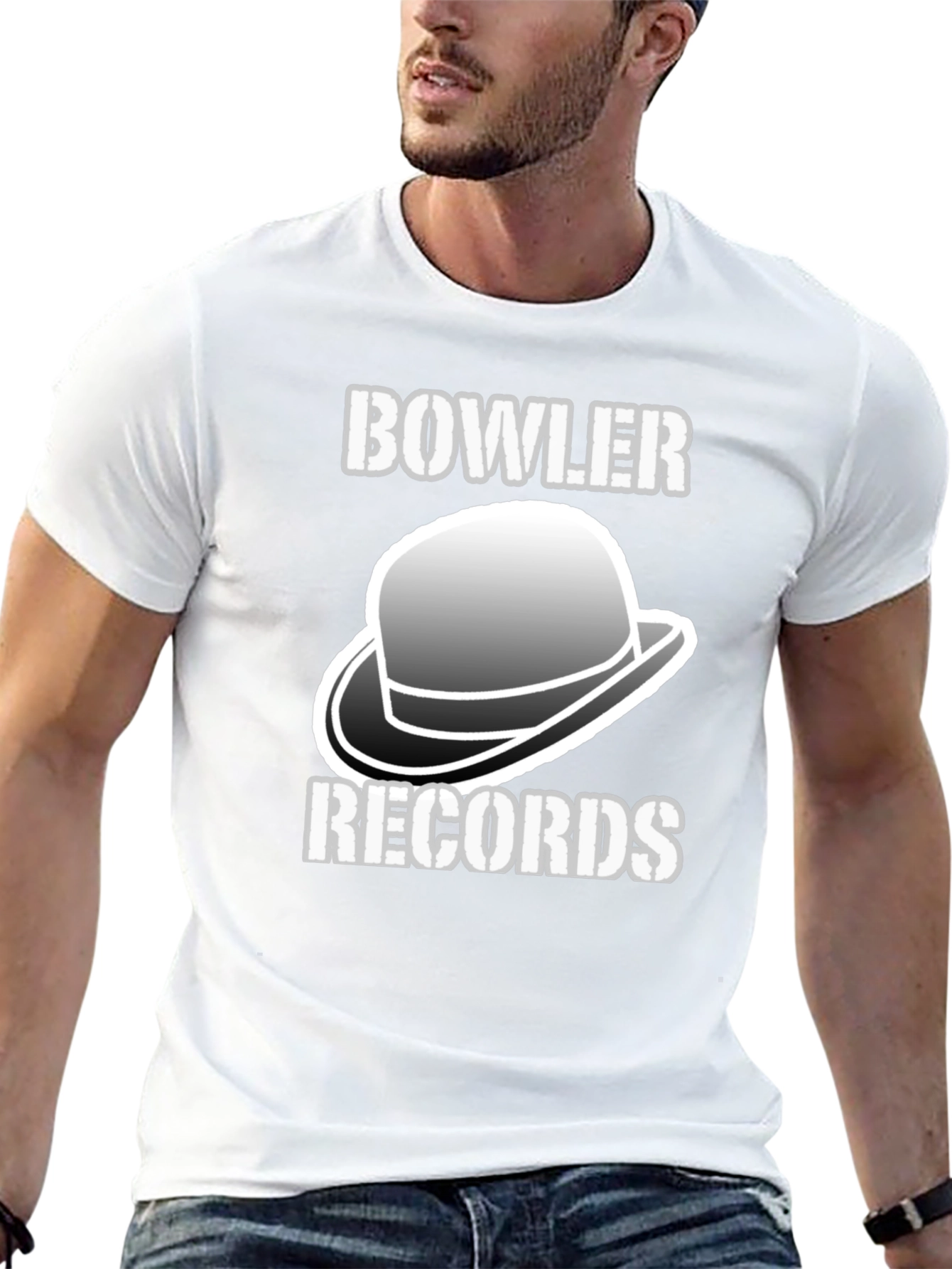 Bowler Records Black T-Shirt
