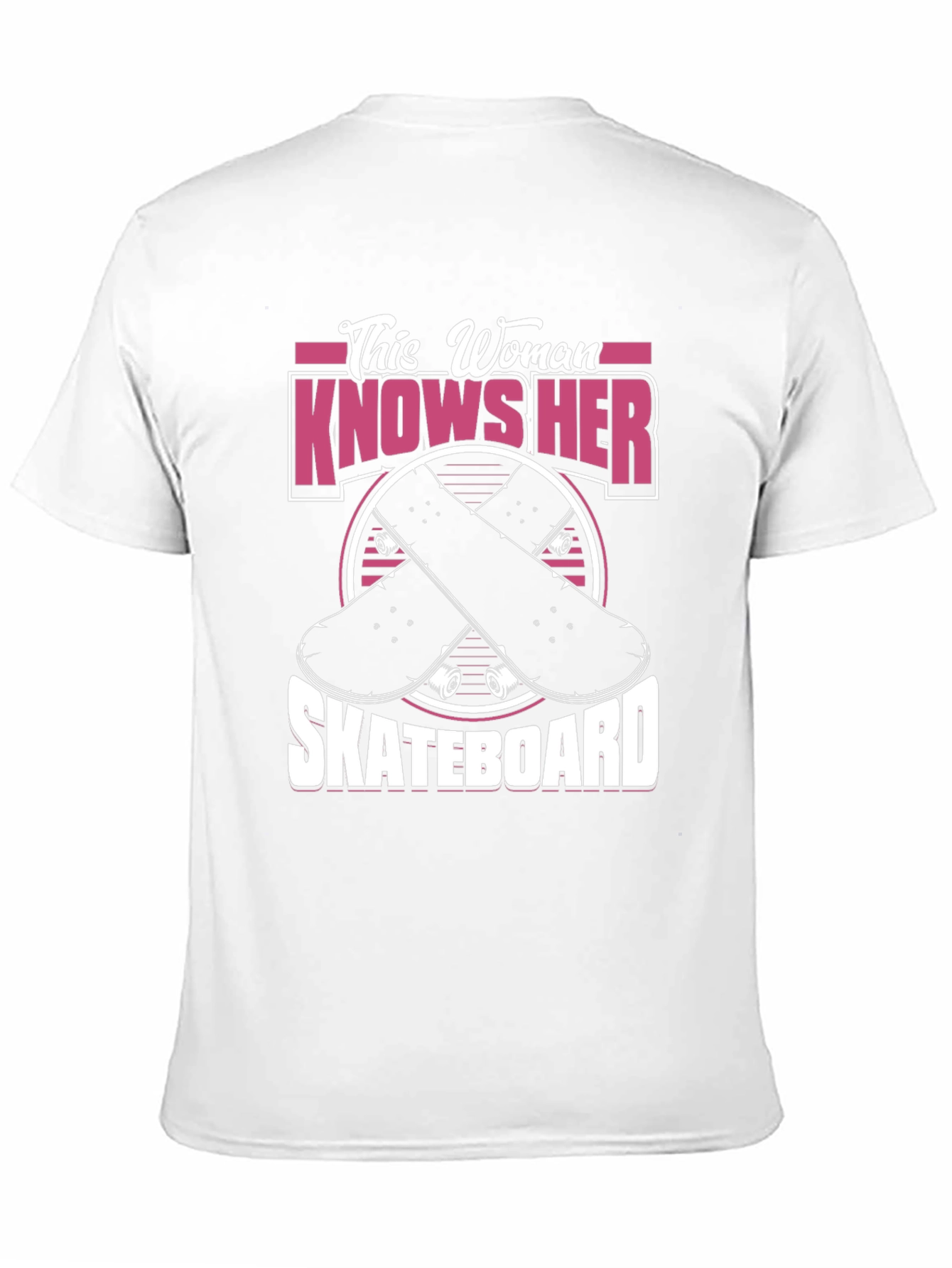 This Woman Knows Her Skateboard Graphic Tee