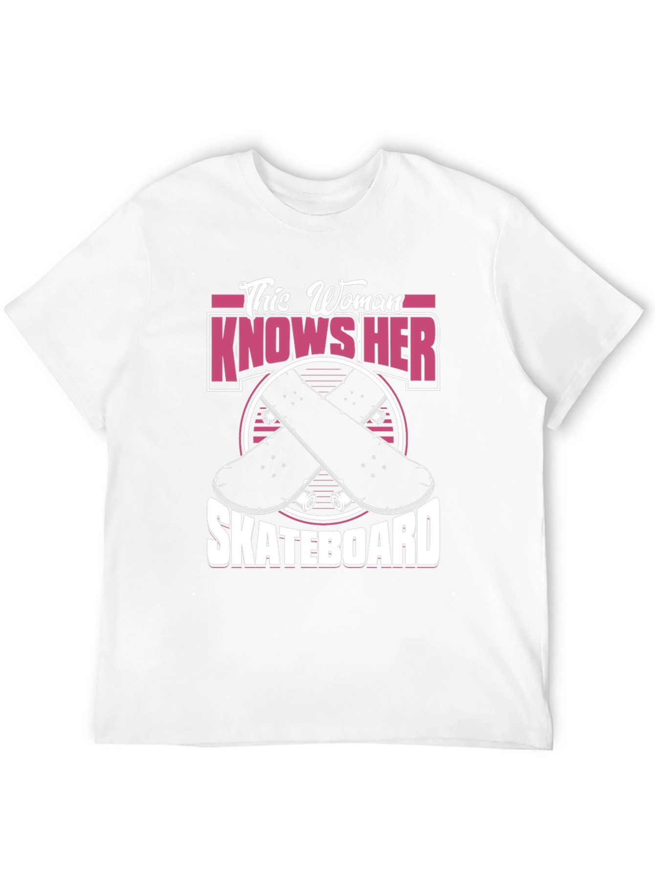 This Woman Knows Her Skateboard Graphic Tee