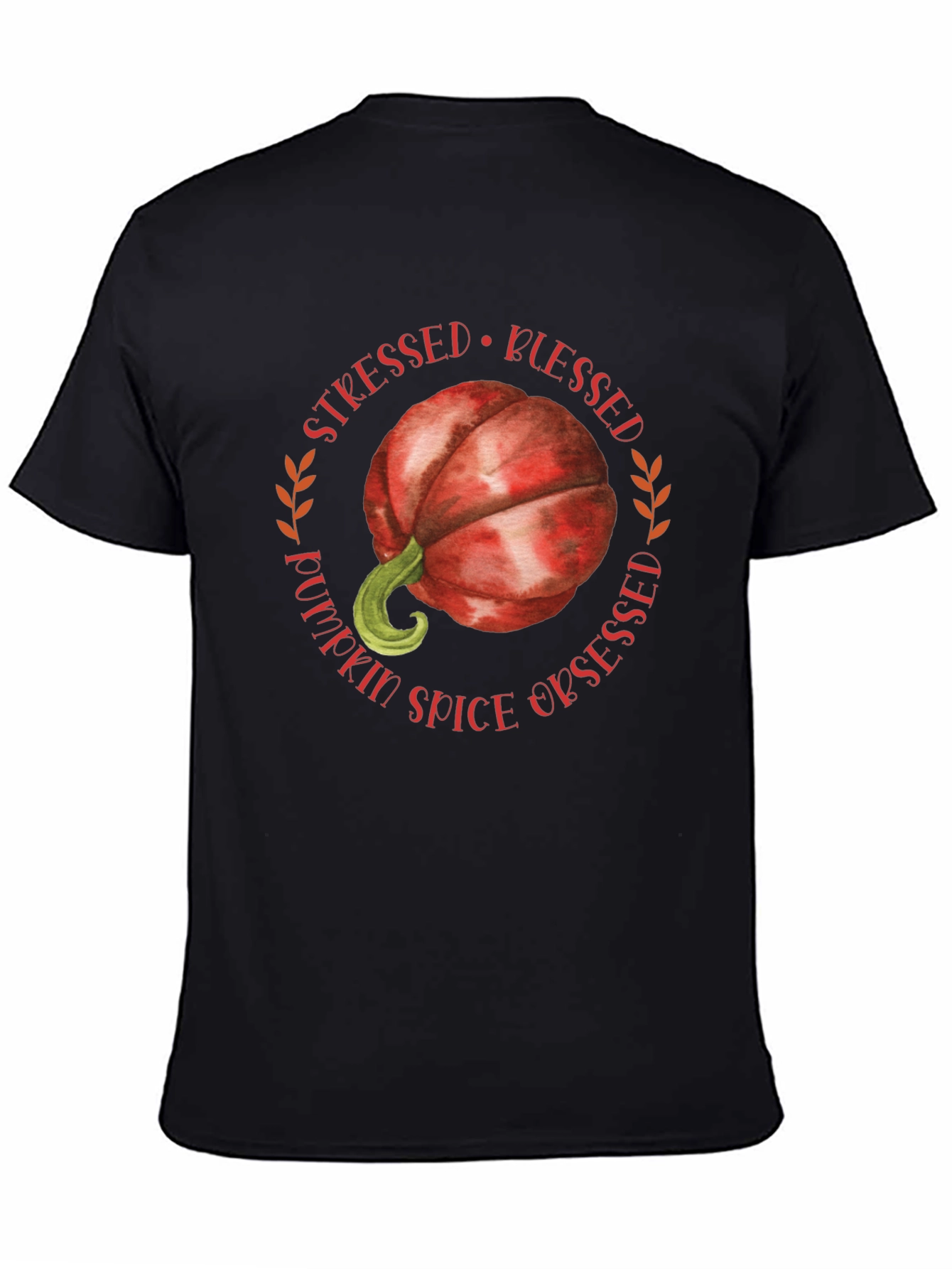 Stressed Blessed Pumpkin Spice Obsessed T-Shirt