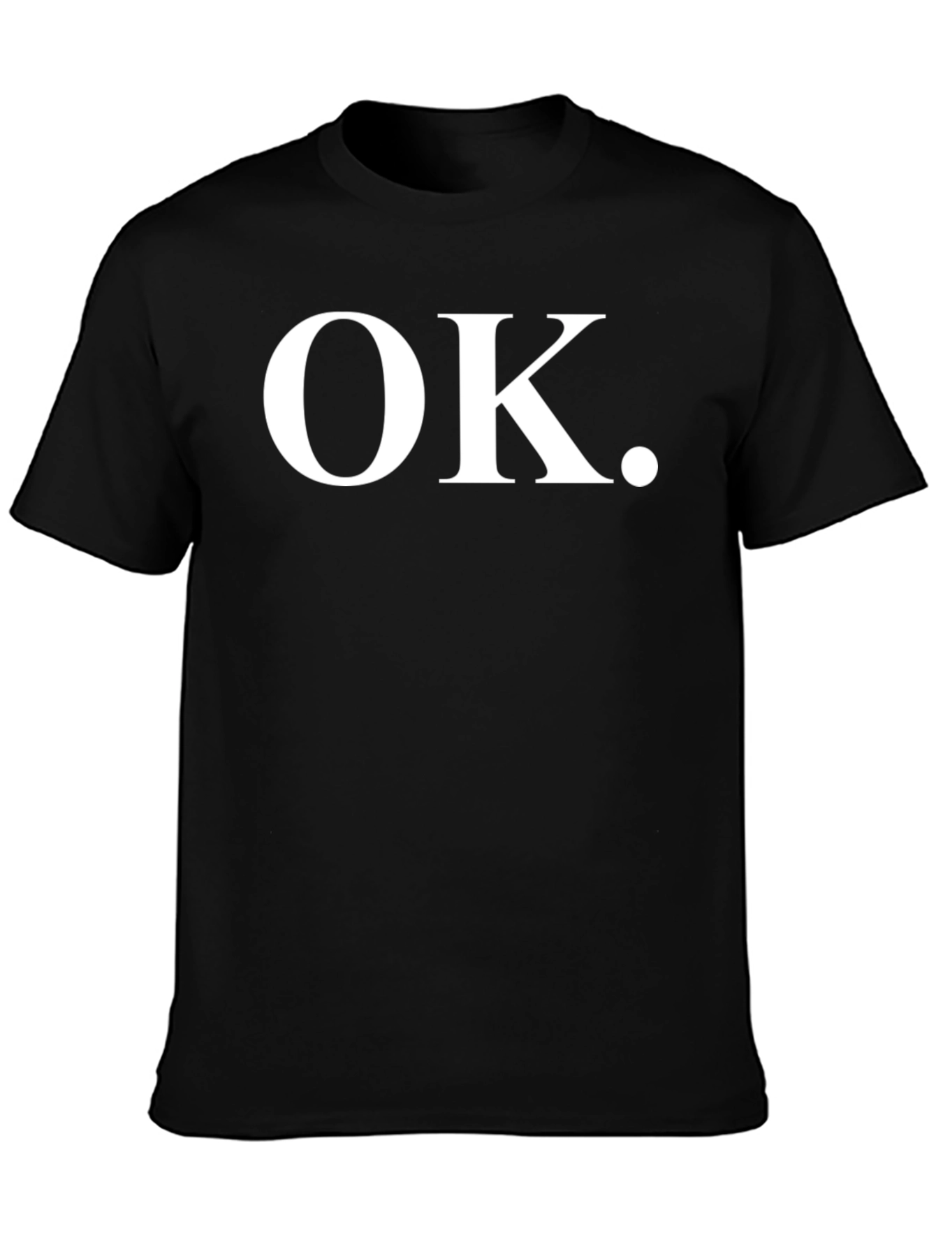 OK Graphic Tee - Classic Cotton Casual Shirt